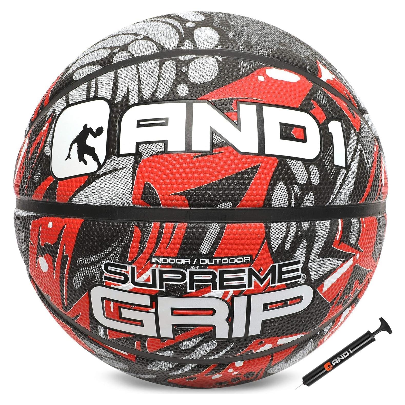 Balón de Baloncesto AND1 Supreme Grip Tamaño 7 Caucho