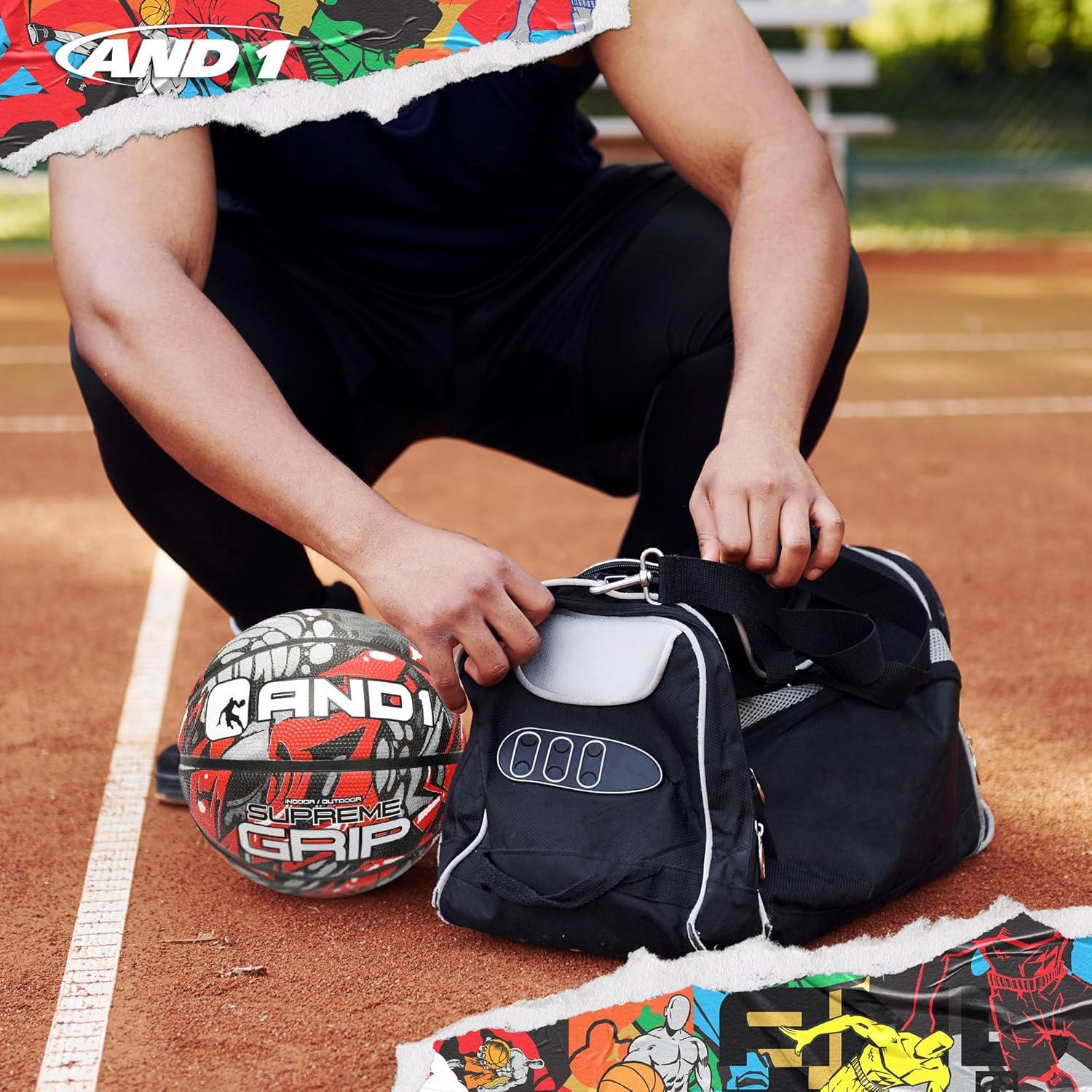 Balón de Baloncesto AND1 Supreme Grip Tamaño 7 Caucho