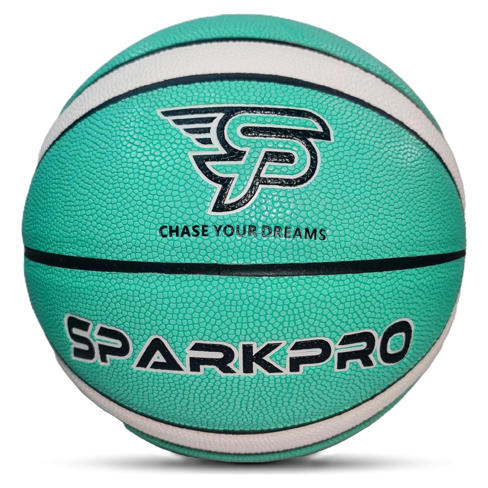 Balón de Baloncesto Tamaño 7 SparkPro - Cuero PU Duradero