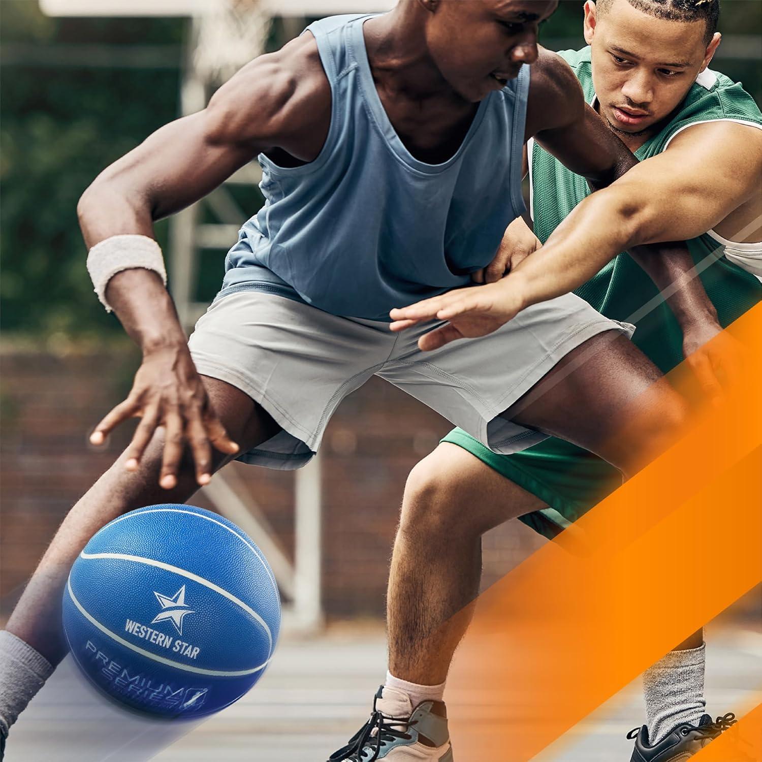 Balón de Baloncesto Western Star Tamaño 7 - Grado Profesional