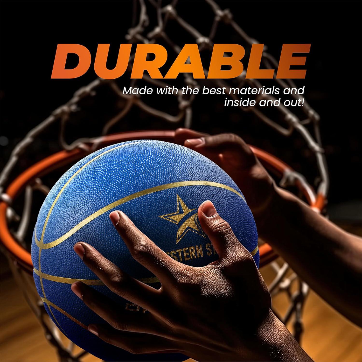 Balón de Baloncesto Western Star Tamaño 7 - Grado Profesional