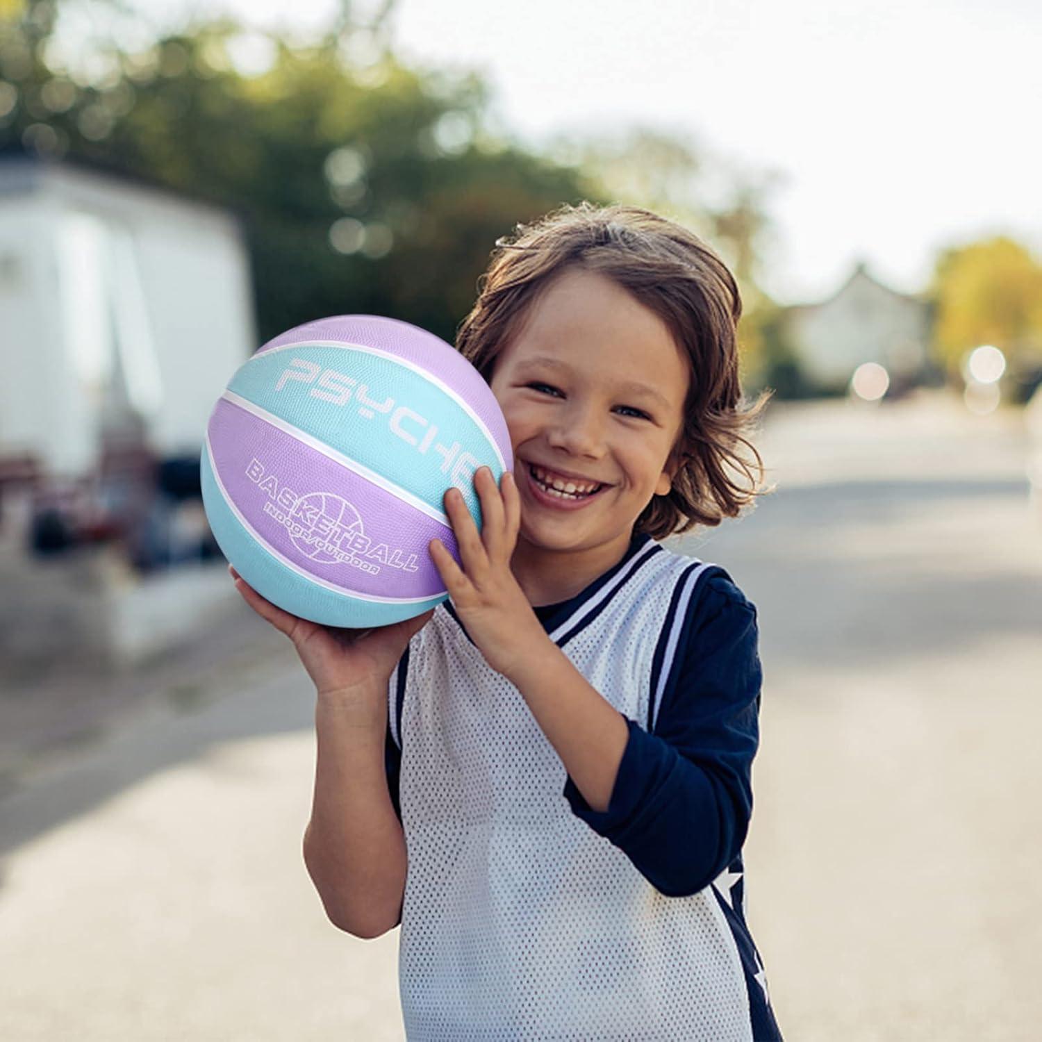 Balón de Baloncesto Wisdom Leaves Tamaño 3 para Niños 56 cm