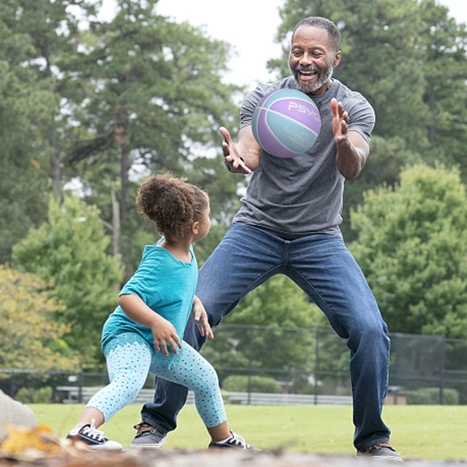 Balón de Baloncesto Wisdom Leaves Tamaño 3 para Niños 56 cm