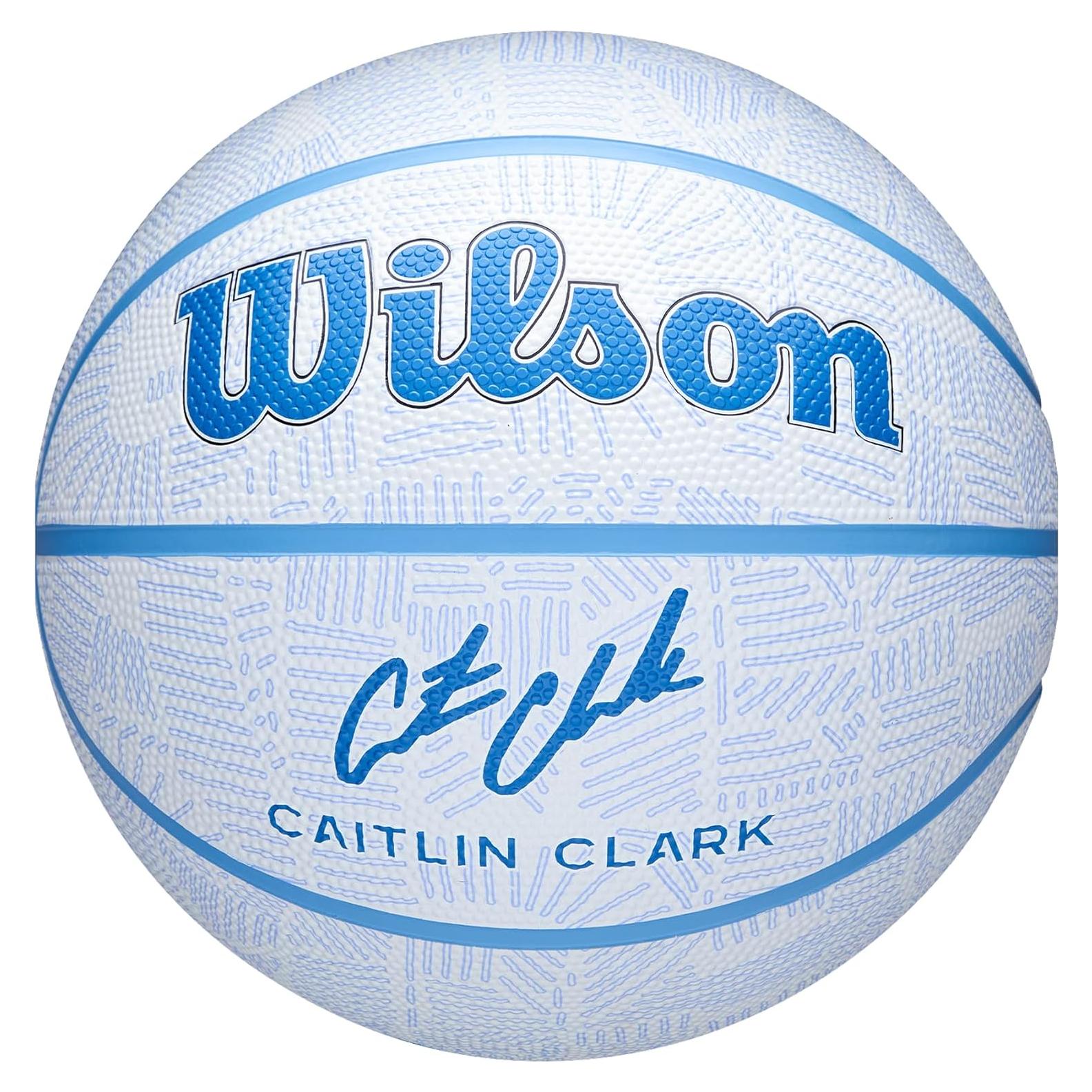 Balón de Baloncesto Wilson Caitlin Clark Envision 27.5" Azul