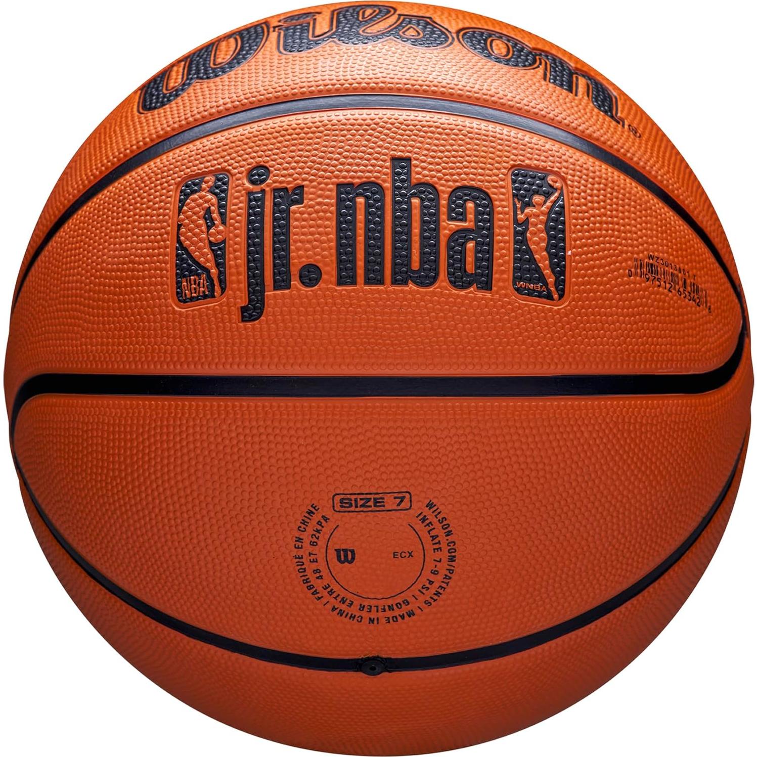 Balón de Baloncesto Wilson Jr. NBA DRV Plus Tamaño 7 Marrón