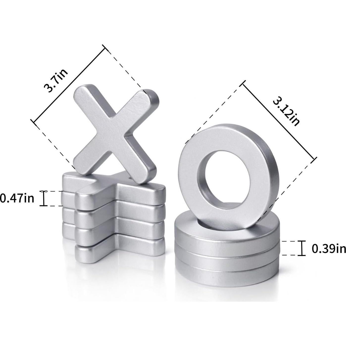 Juego de Tres en Raya Tolevoit Plata Texturizada 29.6 cm