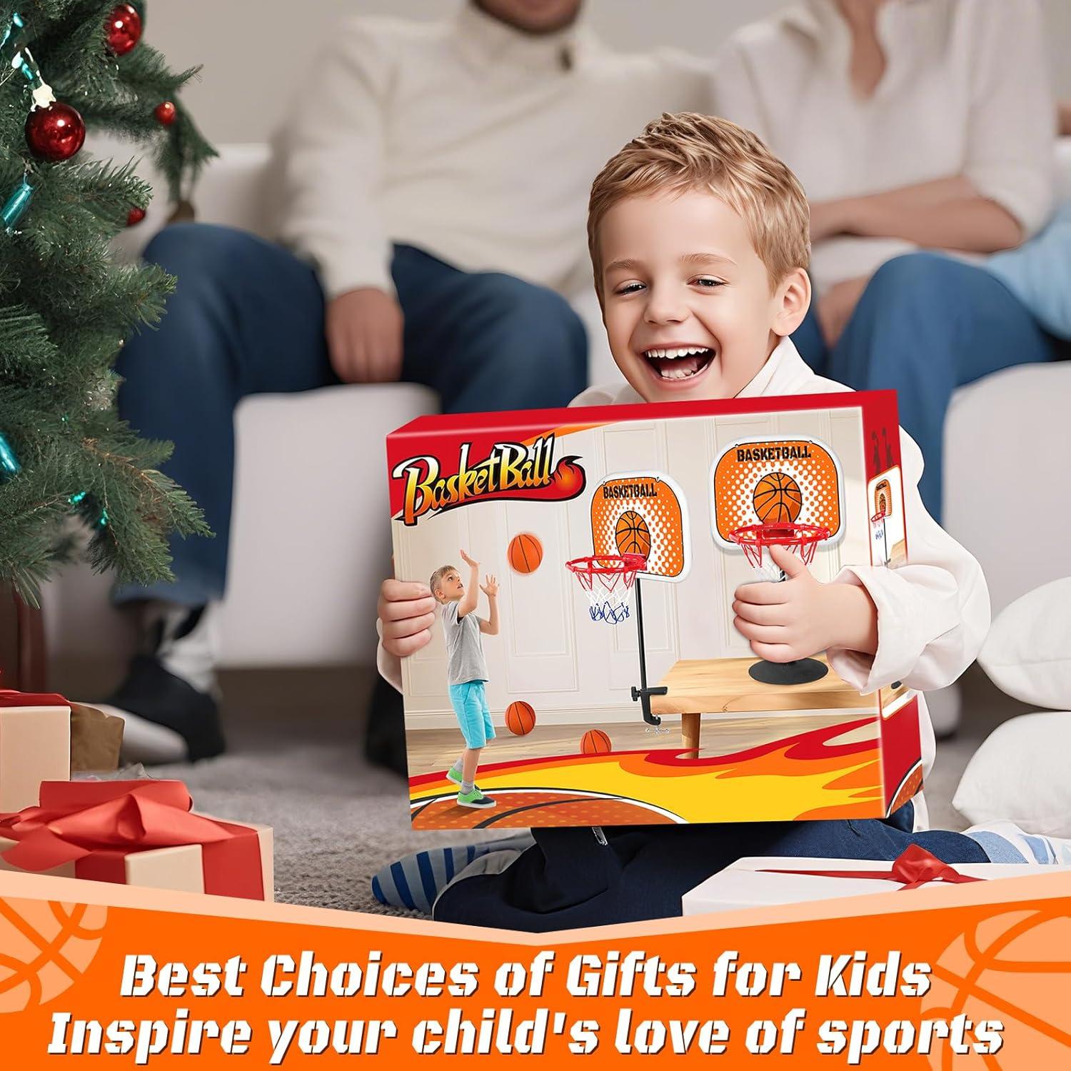 Aro de Baloncesto Mini NZQXJXZ con 2 Pelotas - Interior