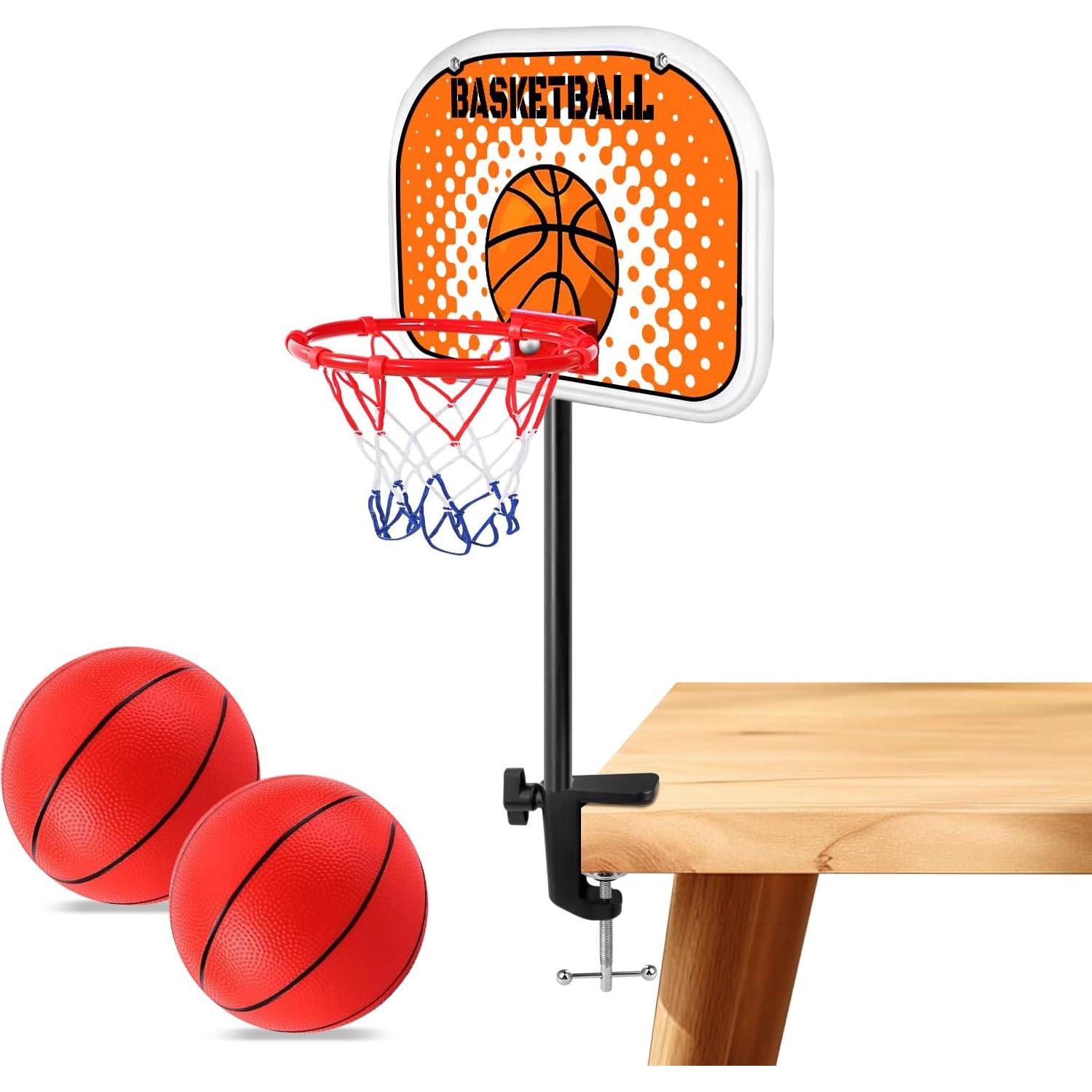 Aro de Baloncesto Mini NZQXJXZ con 2 Pelotas - Interior