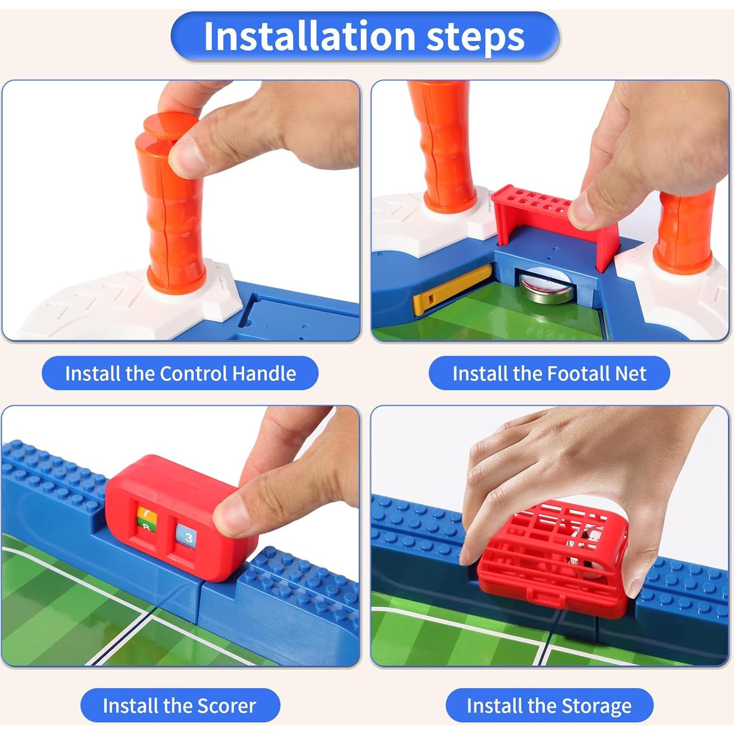 Juego de Mesa de Futbolín SOGLIM para Niños 40x23cm
