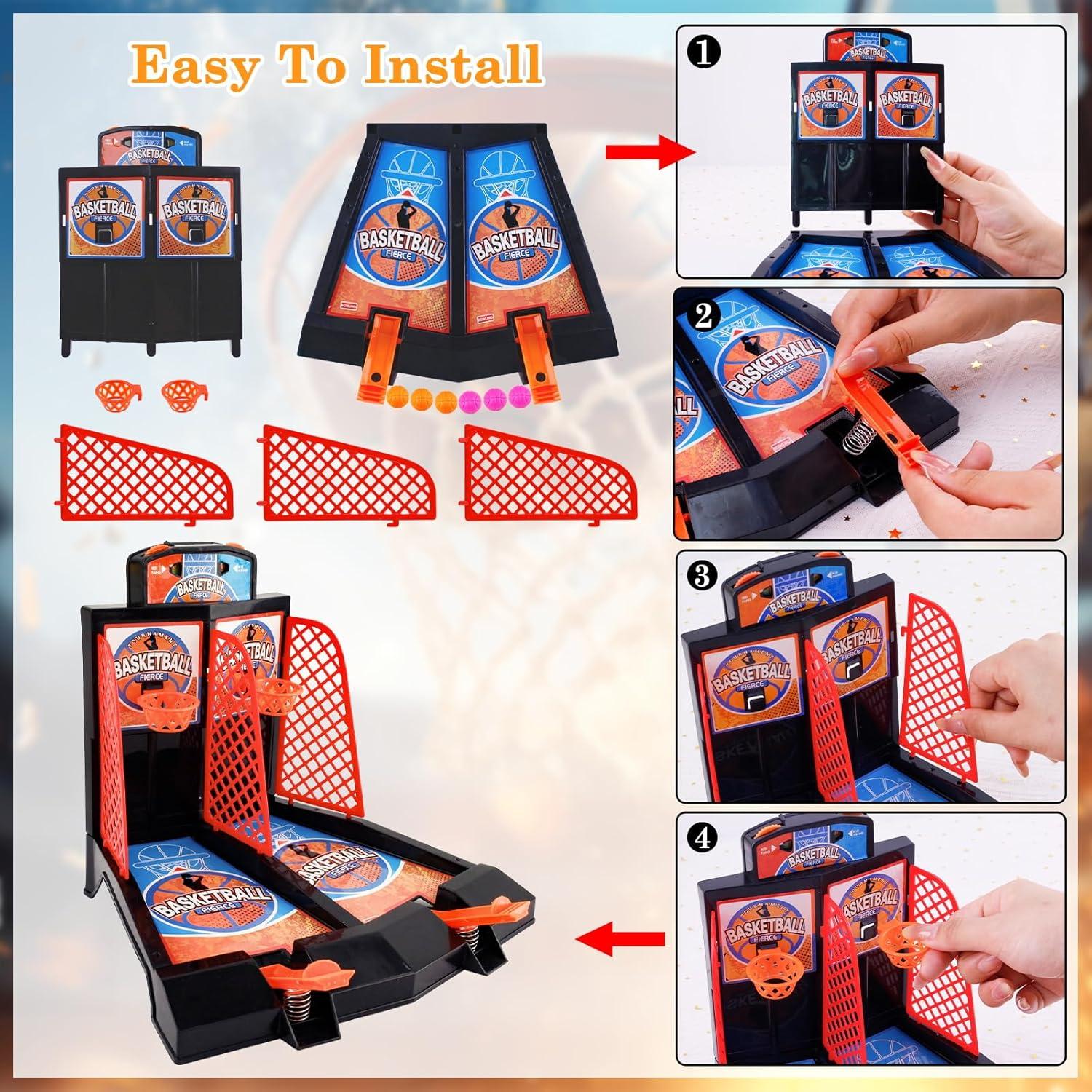 Juego de Baloncesto de Mesa ZWLIYCHN Miniatura 23x19cm