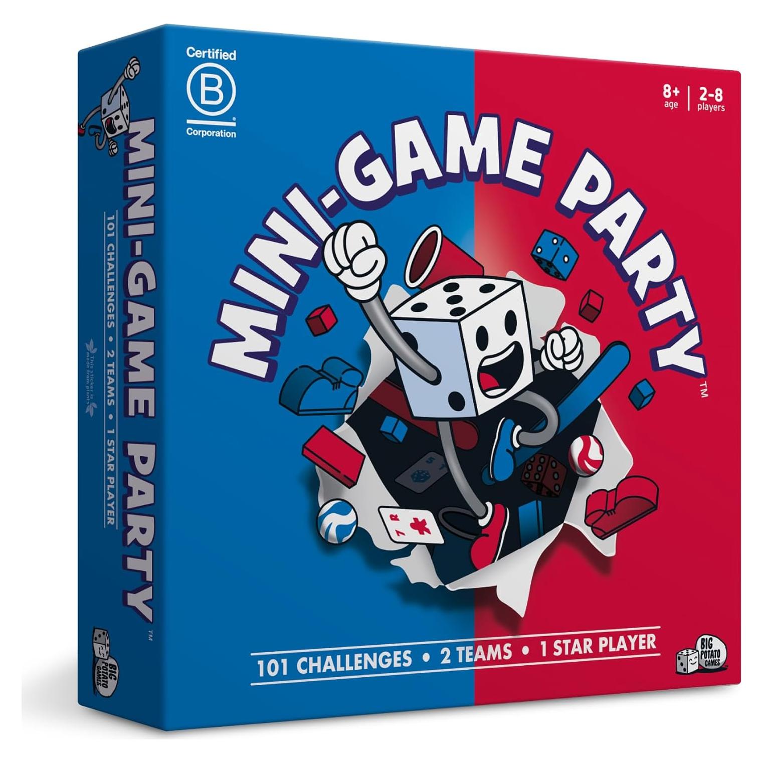 Juego de Mesa Fiesta Big Potato 101 Mini Juegos 2-8 Jugadores