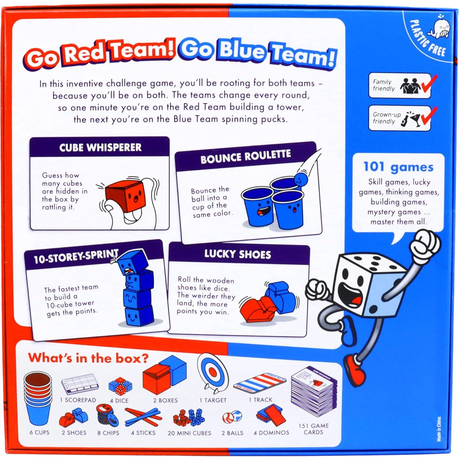 Juego de Mesa Fiesta Big Potato 101 Mini Juegos 2-8 Jugadores