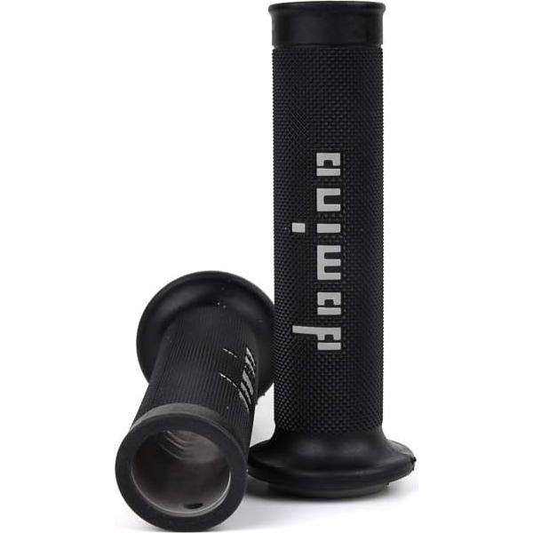 Agarraderas de Moto G2 Ergonomics MotoGP 22mm Negro Gris (Par)