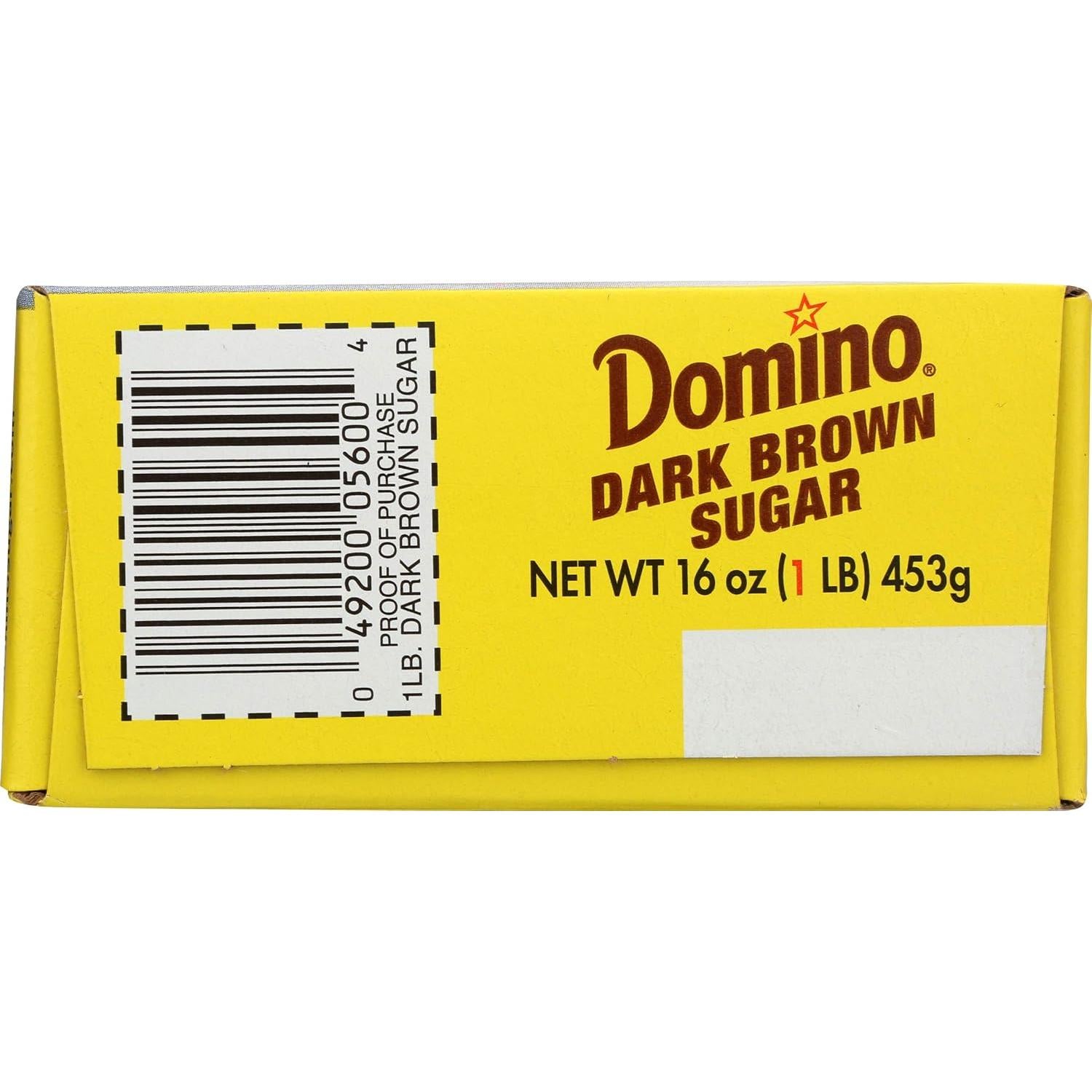 Azúcar Moreno Oscuro Domino 0.45 kg - 100% Natural