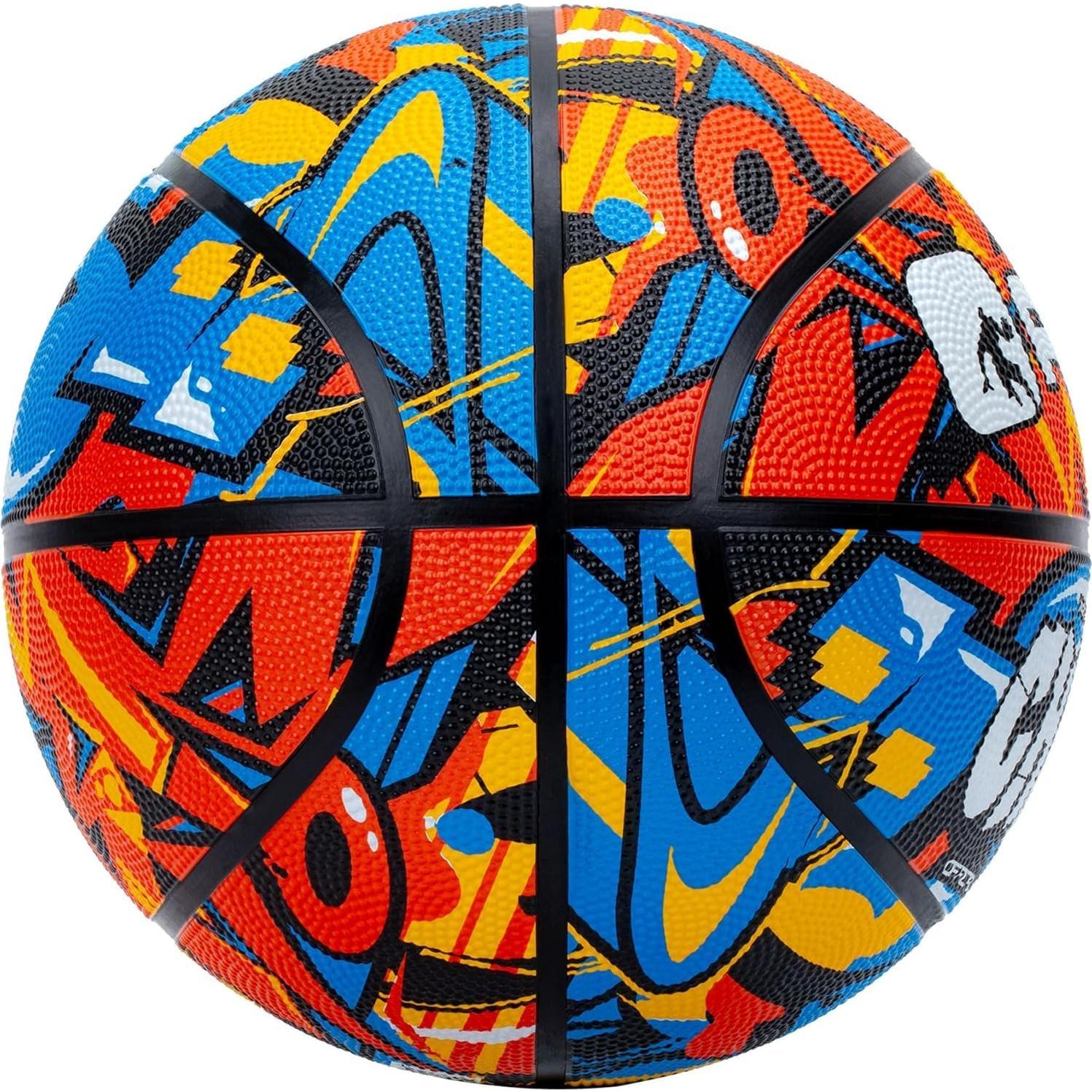 Balón de Baloncesto AND1 Chaos 74.93 cm Goma Naranja/Azul
