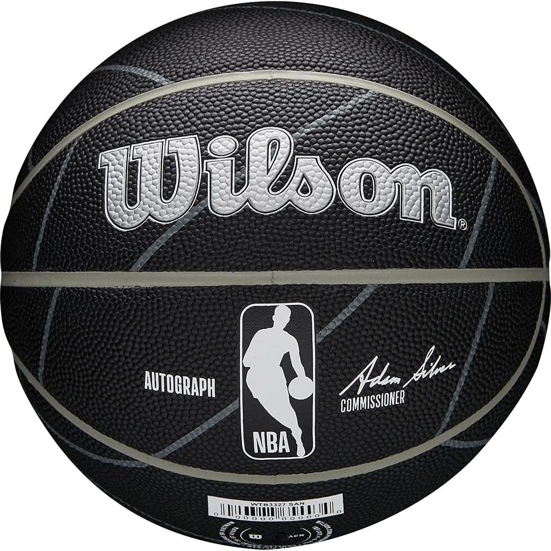 Balón de Baloncesto Mini Autógrafo Wilson NBA San Antonio Spurs
