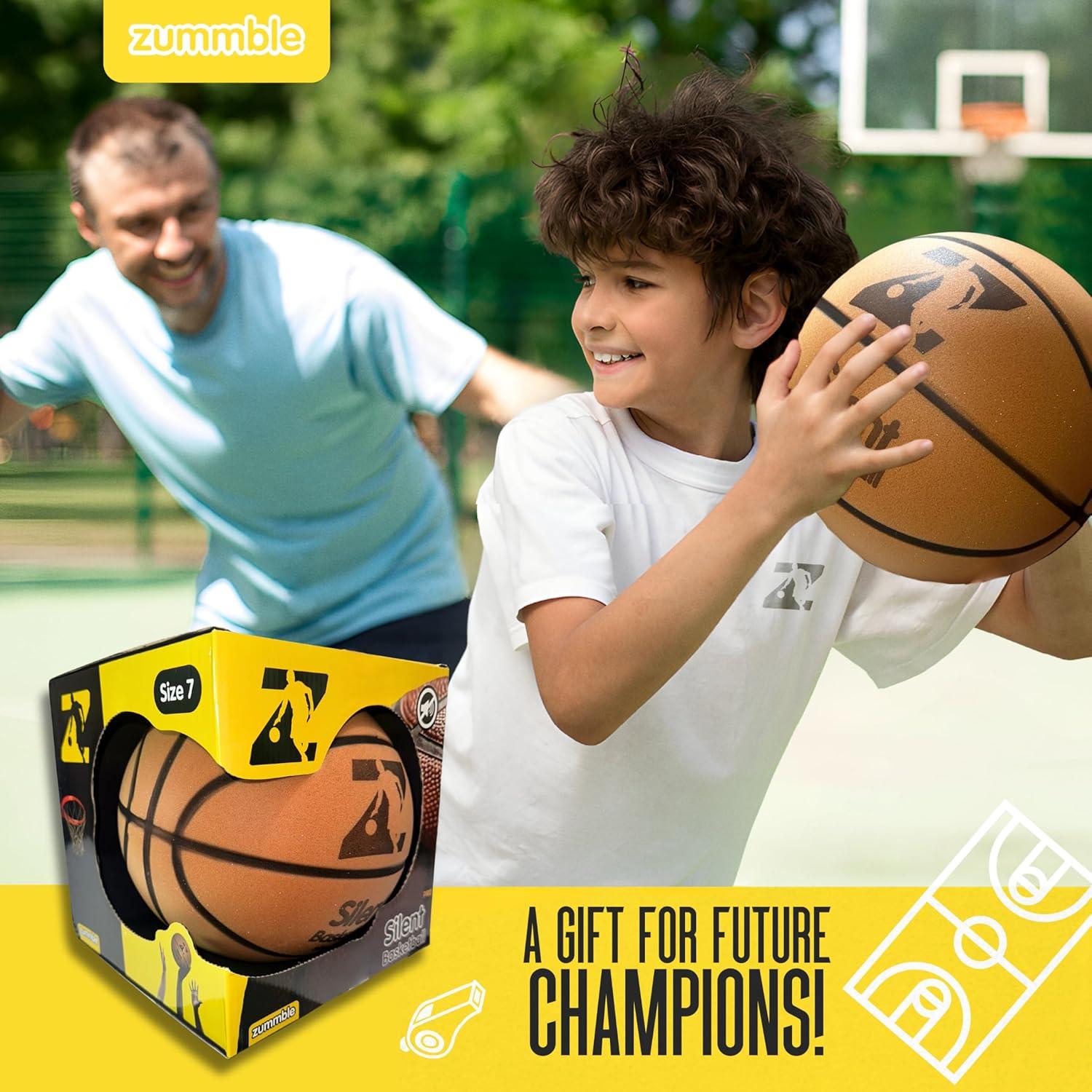 Balón de Baloncesto Silencioso Zummble Tamaño 7 - 400g