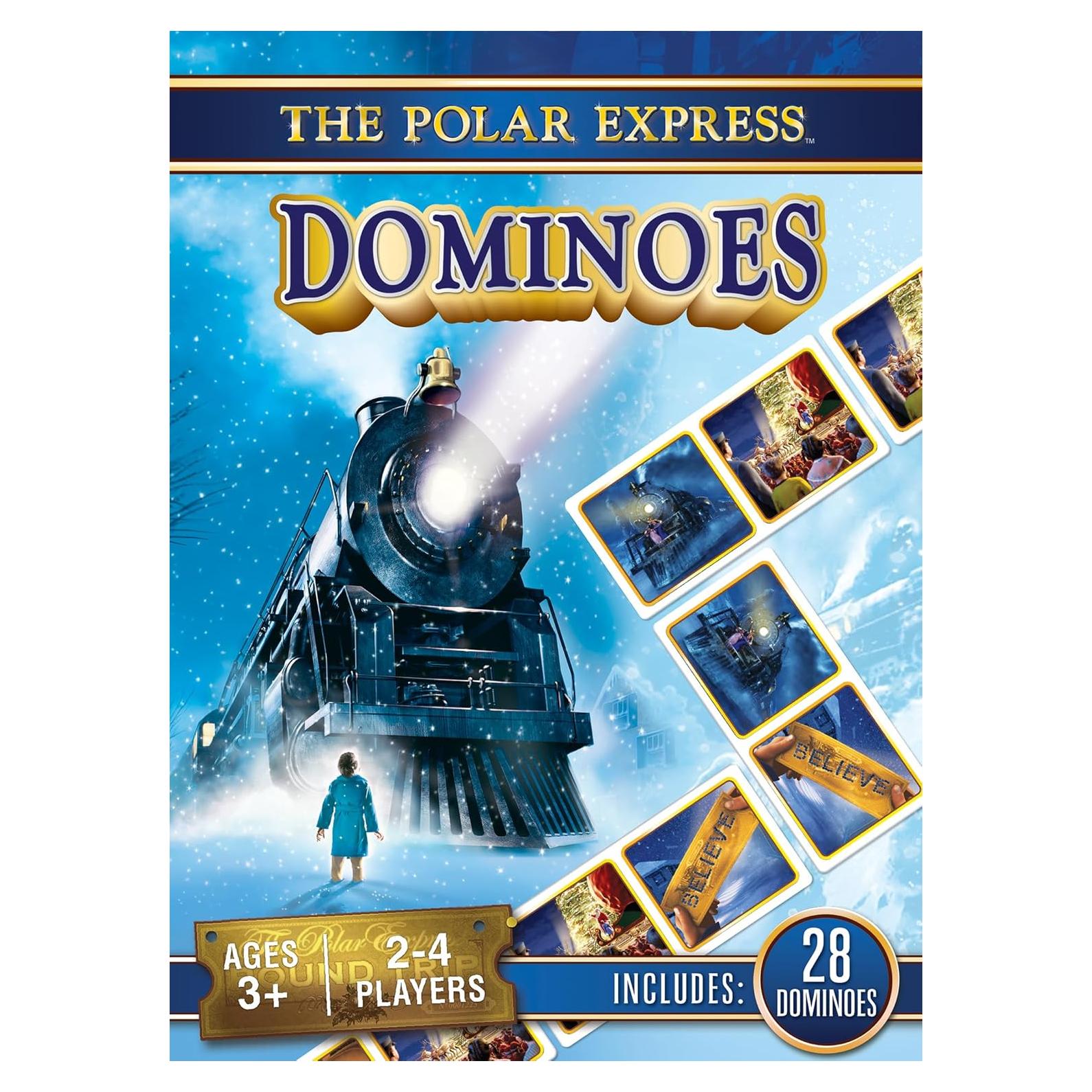 Dominó de Imágenes El Expreso Polar - Juego para Niños 2-4 Jugadores