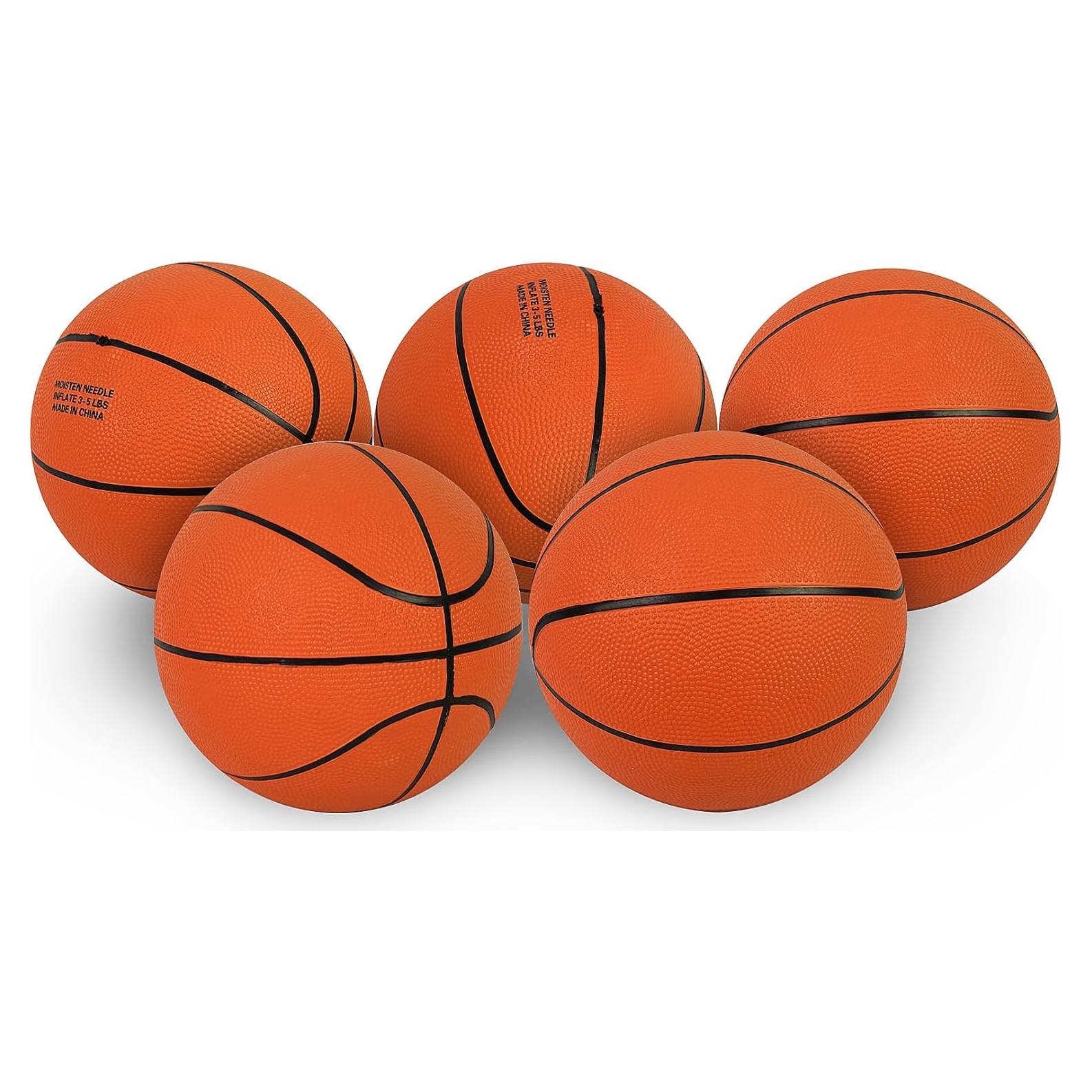 Balón de Baloncesto de Goma Aoneky Tamaño 1/2/3/5/6/7 con Bomba