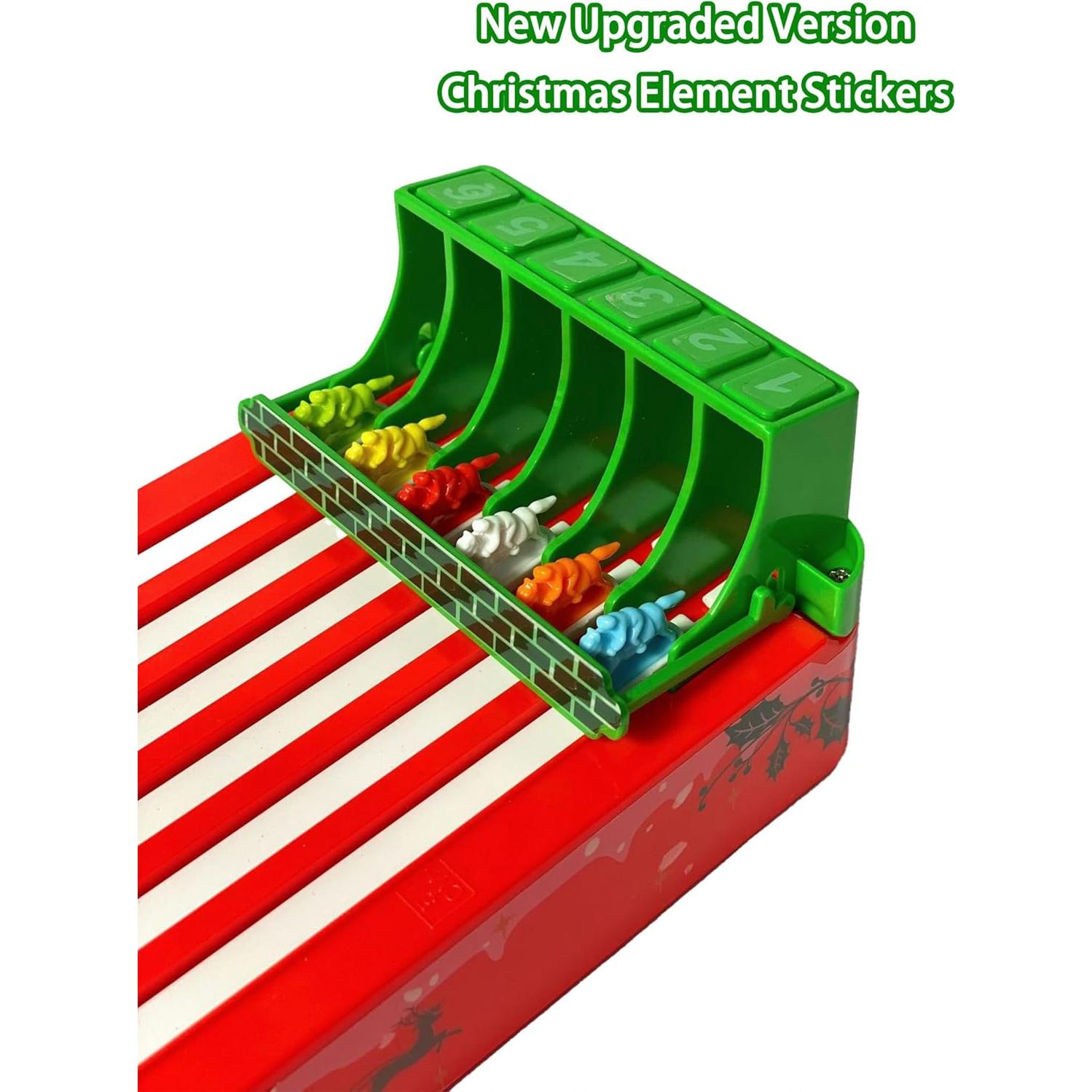 Juego de Carreras de Caballos Electrónico Partekavo 9133 Navidad