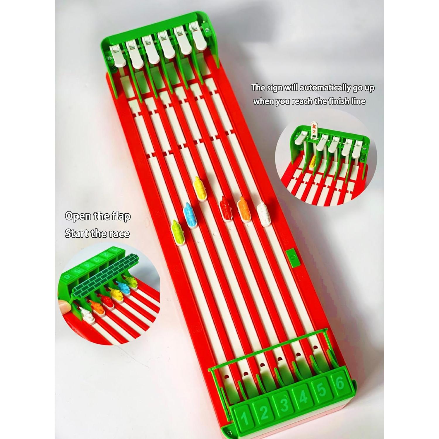 Juego de Carreras de Caballos Electrónico Partekavo 9133 Navidad