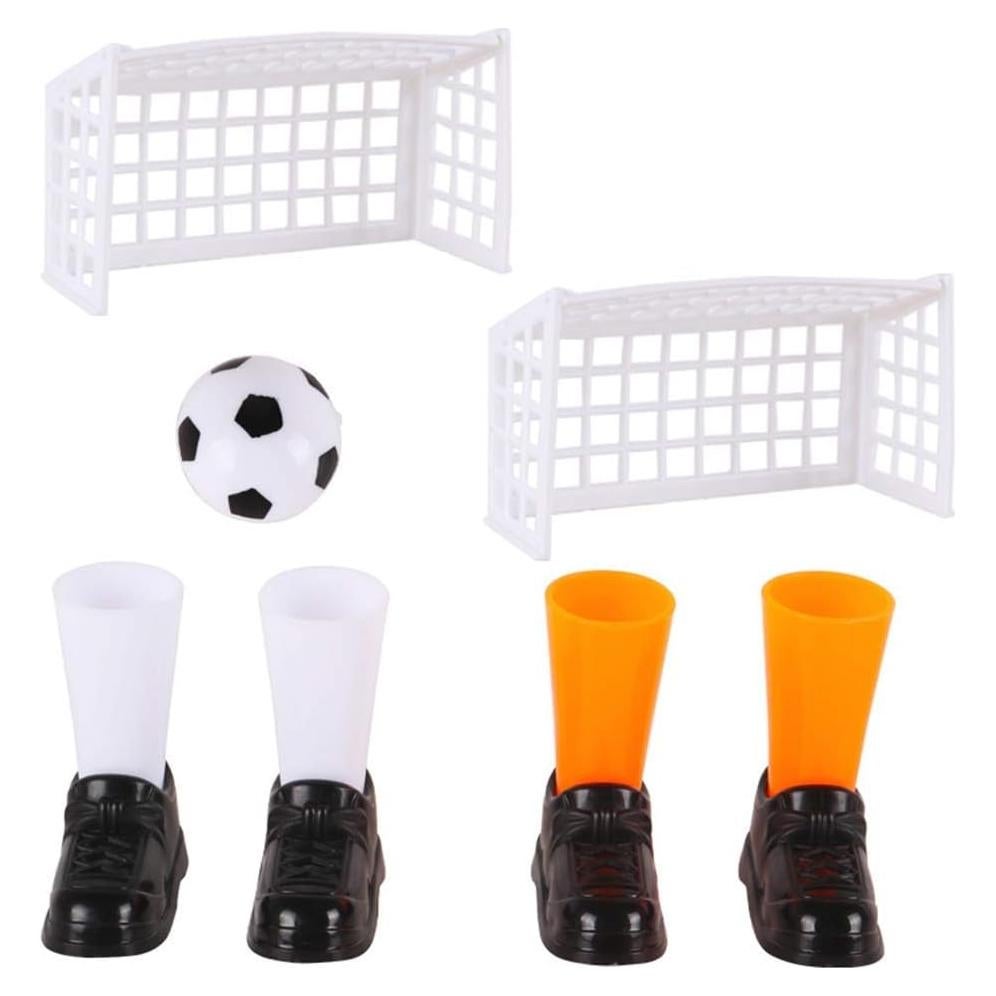 Set de Juego de Fútbol de Dedo Galepromot con 2 Goles Miniatura