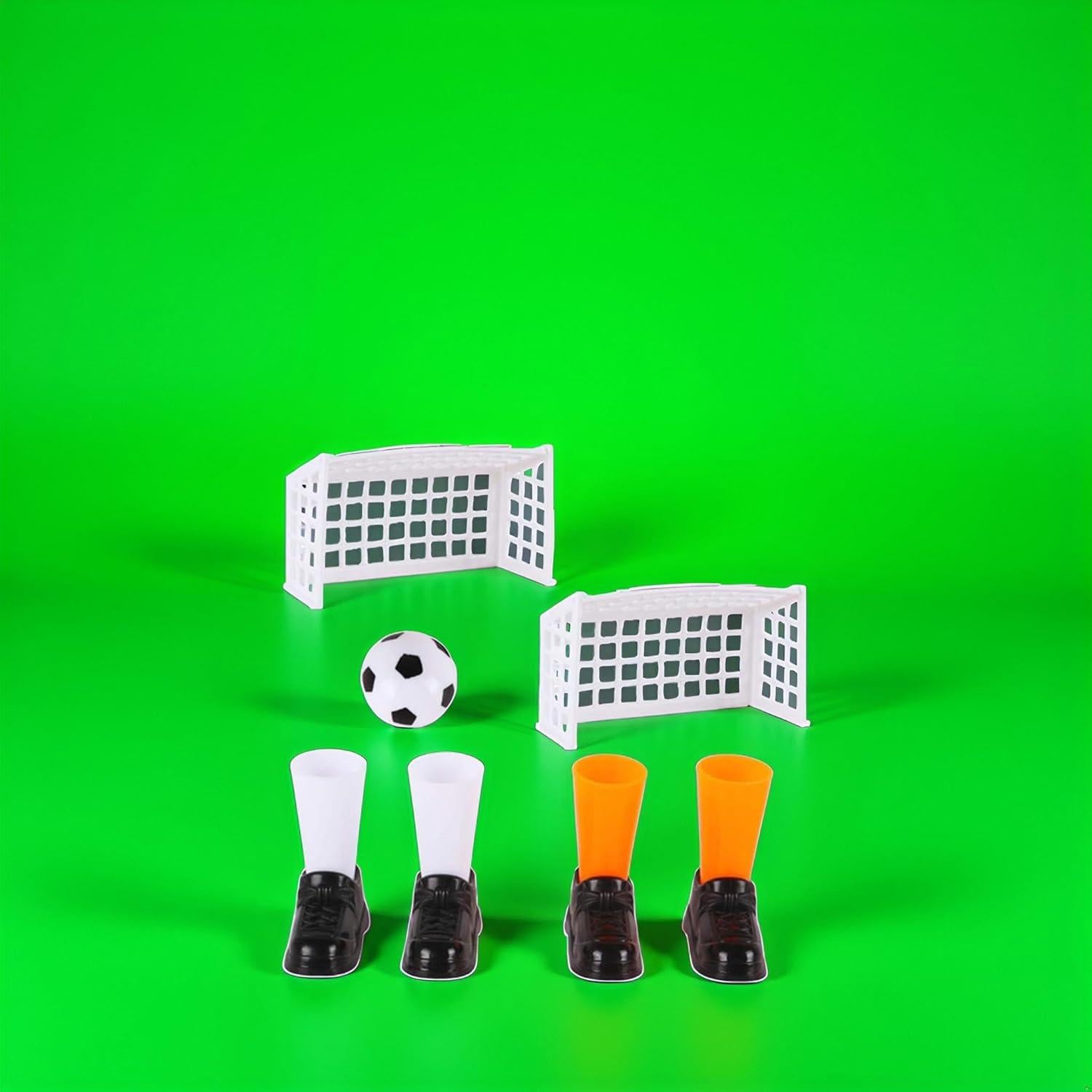 Set de Juego de Fútbol de Dedo Galepromot con 2 Goles Miniatura