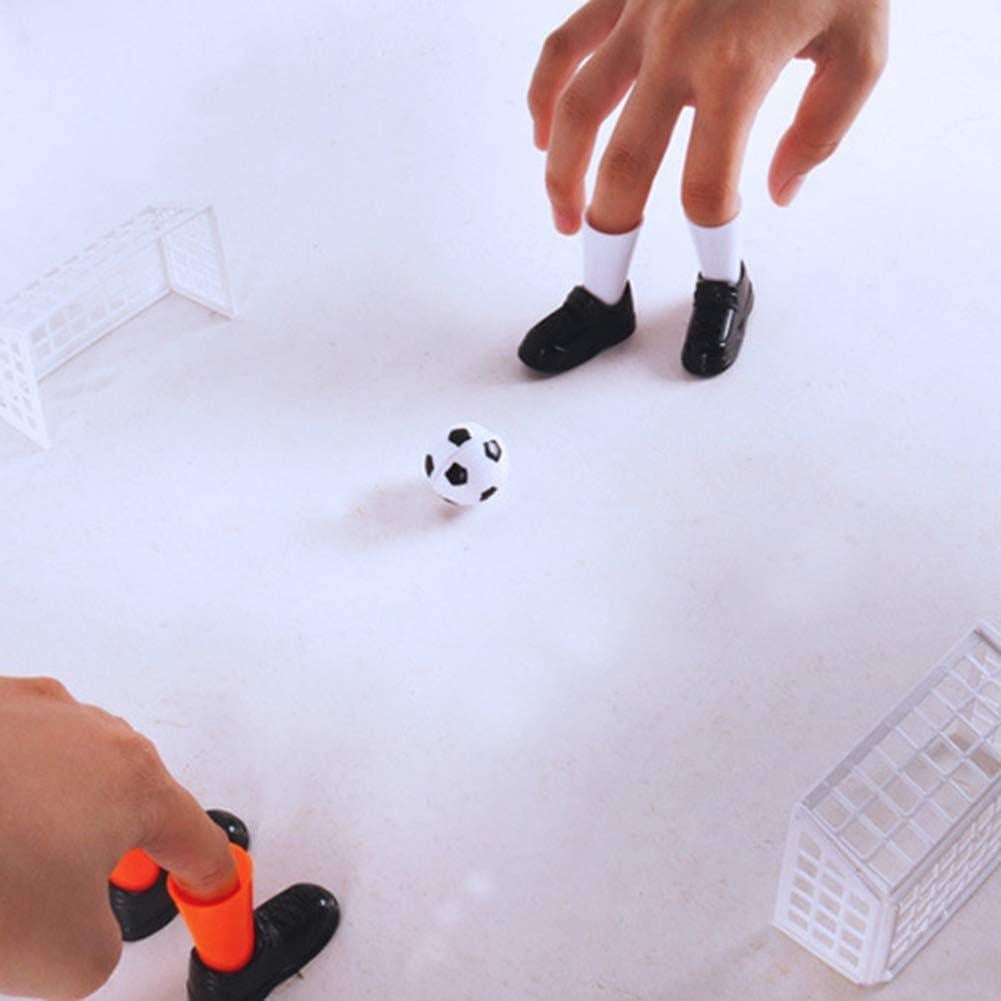 Set de Juego de Fútbol de Dedo Galepromot con 2 Goles Miniatura