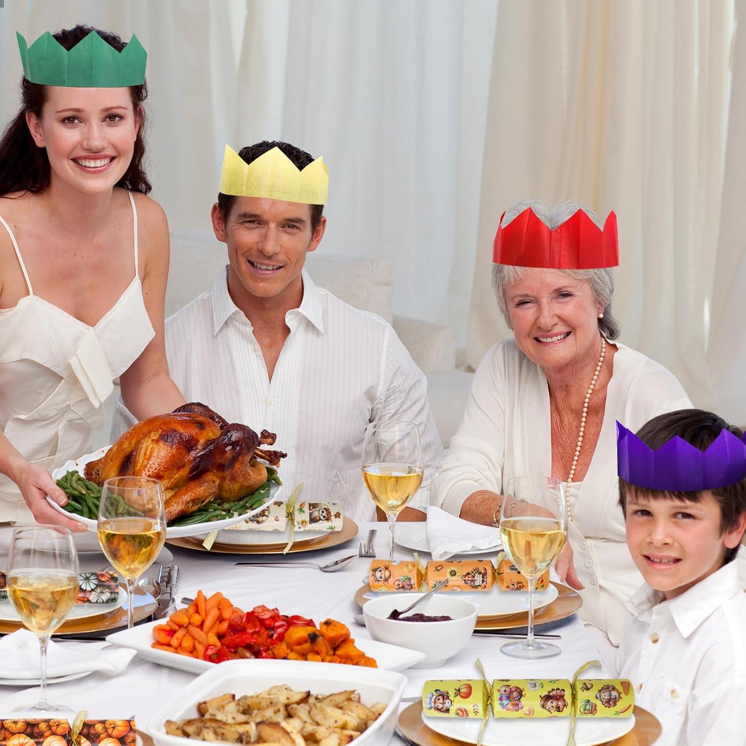 Crackers de Acción de Gracias Ceiba Árbol 8PCS con Juguetes