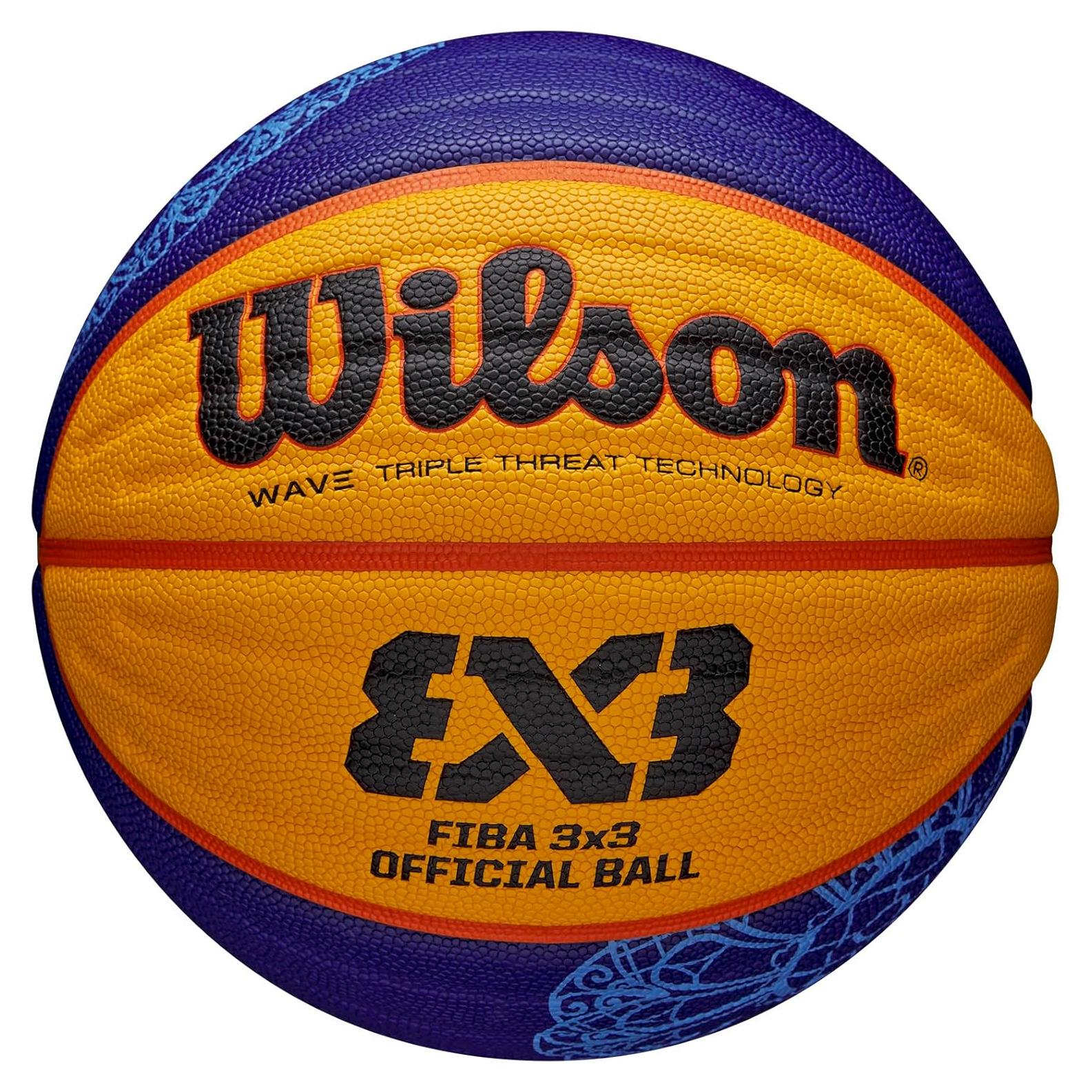 Balón de Baloncesto Wilson FIBA 3x3 Tamaño 6 Naranja