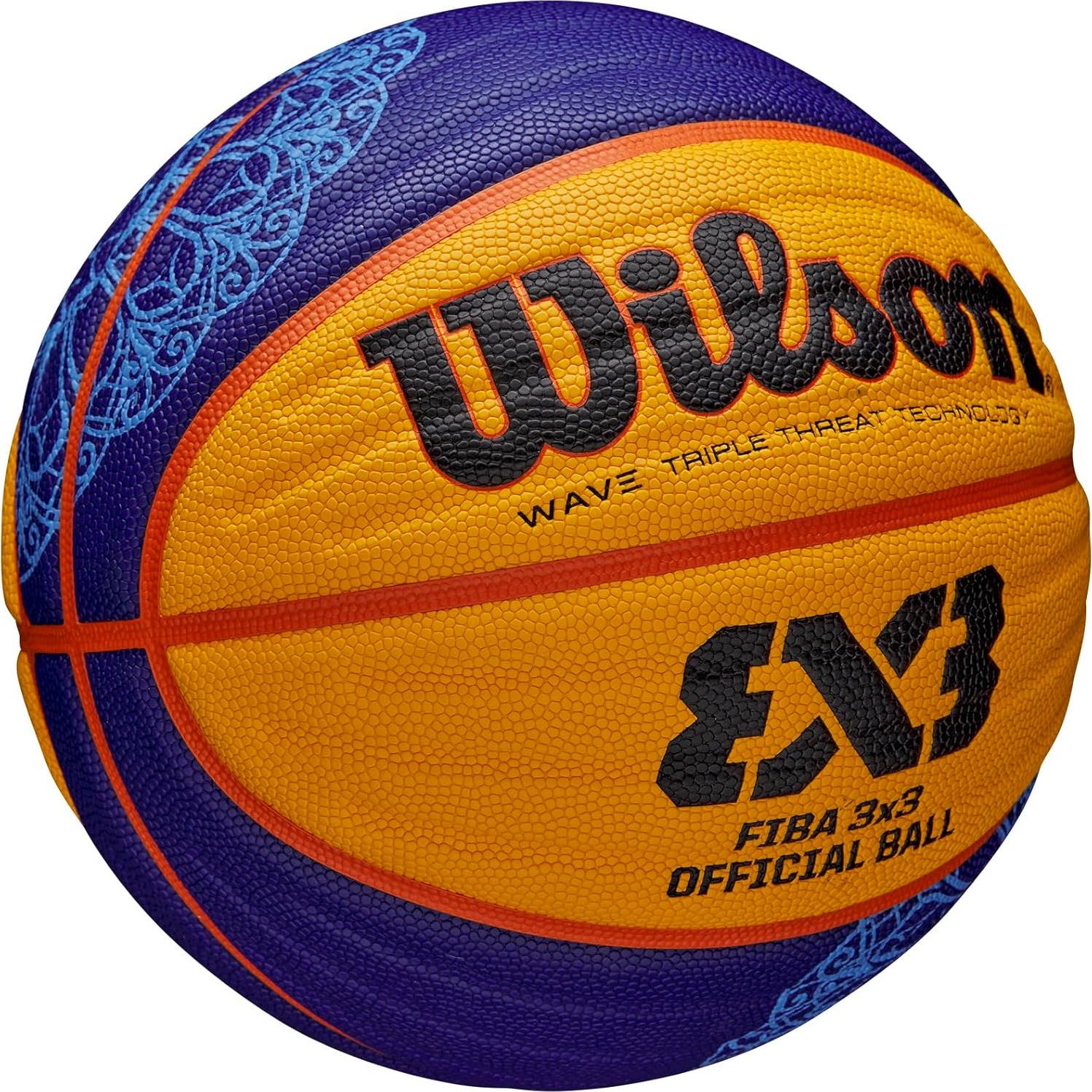 Balón de Baloncesto Wilson FIBA 3x3 Tamaño 6 Naranja