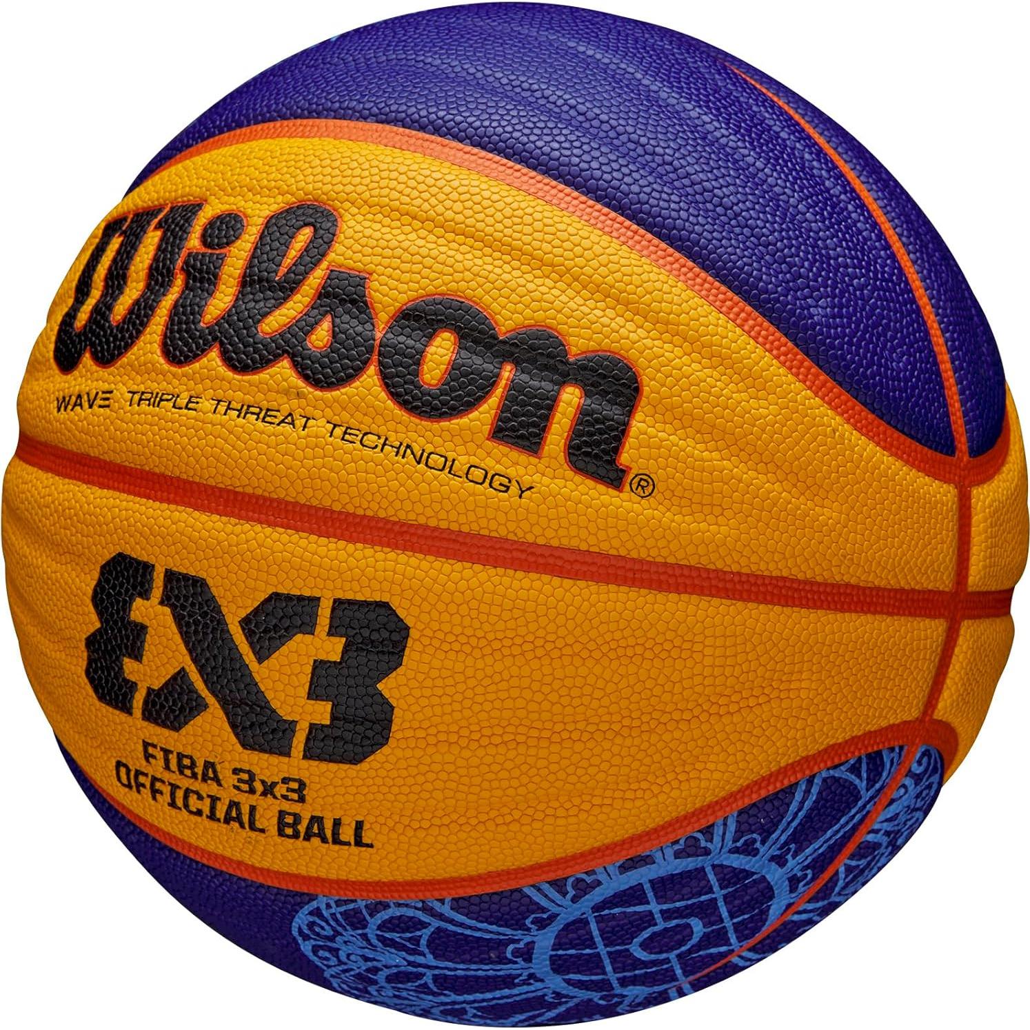 Balón de Baloncesto Wilson FIBA 3x3 Tamaño 6 Naranja