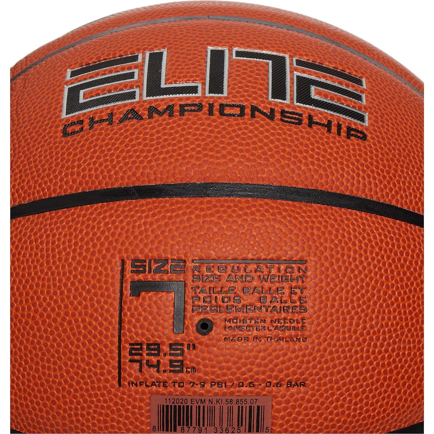Pelota de Baloncesto Nike Elite Tamaño 7 Ámbar/Negro