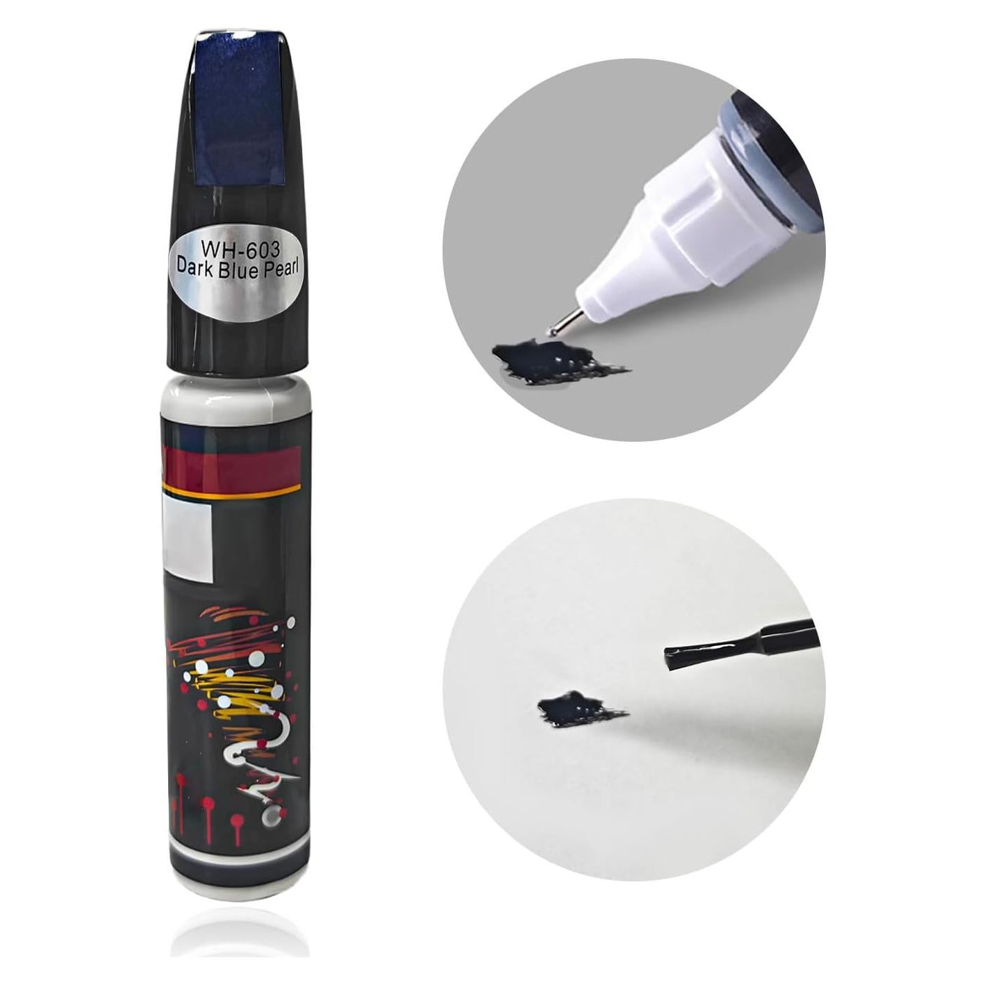 Bolígrafo de Pintura de Retoque DXNQ Perla Azul Oscuro 12ml