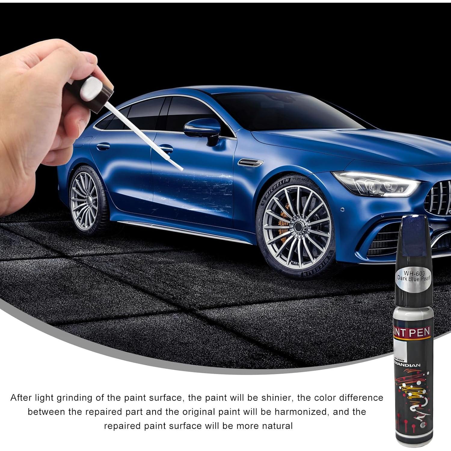 Bolígrafo de Pintura de Retoque DXNQ Perla Azul Oscuro 12ml