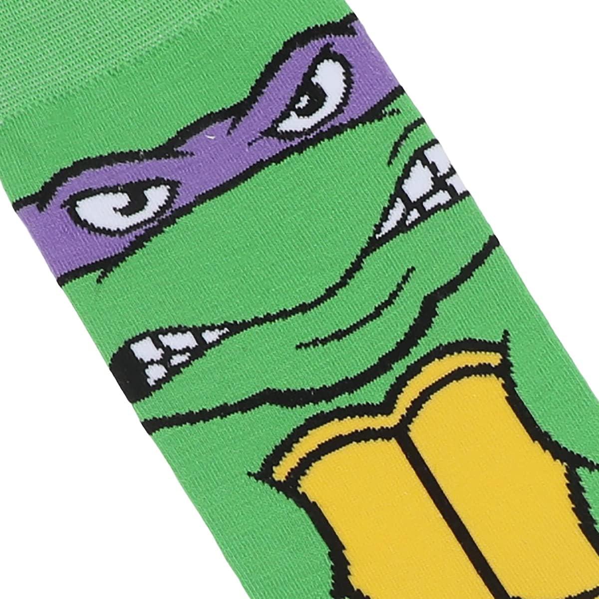 Calcetines de tripulación Animigos Tortugas Ninja Donatello