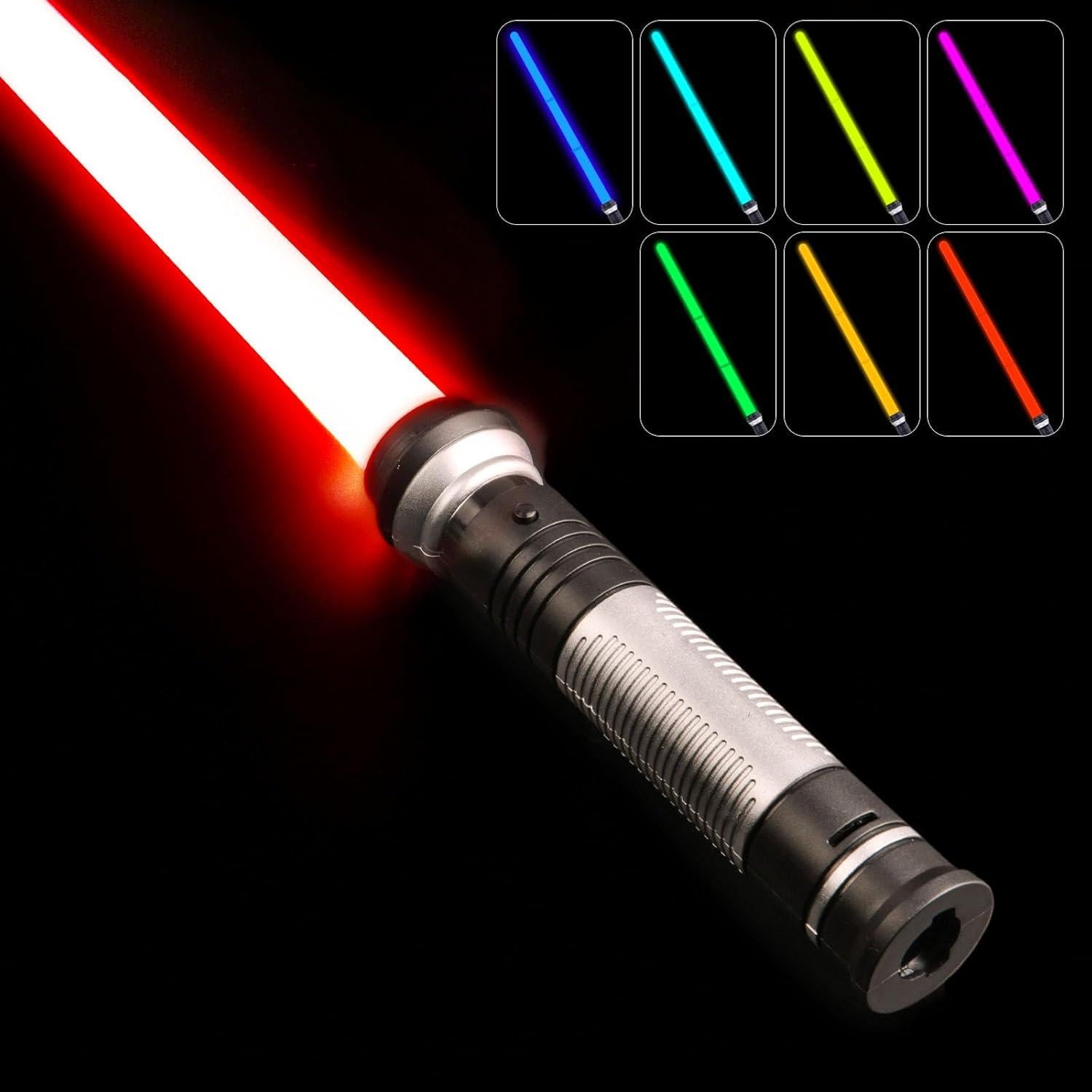 Sable Iluminado OSDUE 7 Colores Retráctil para Niños y Adultos