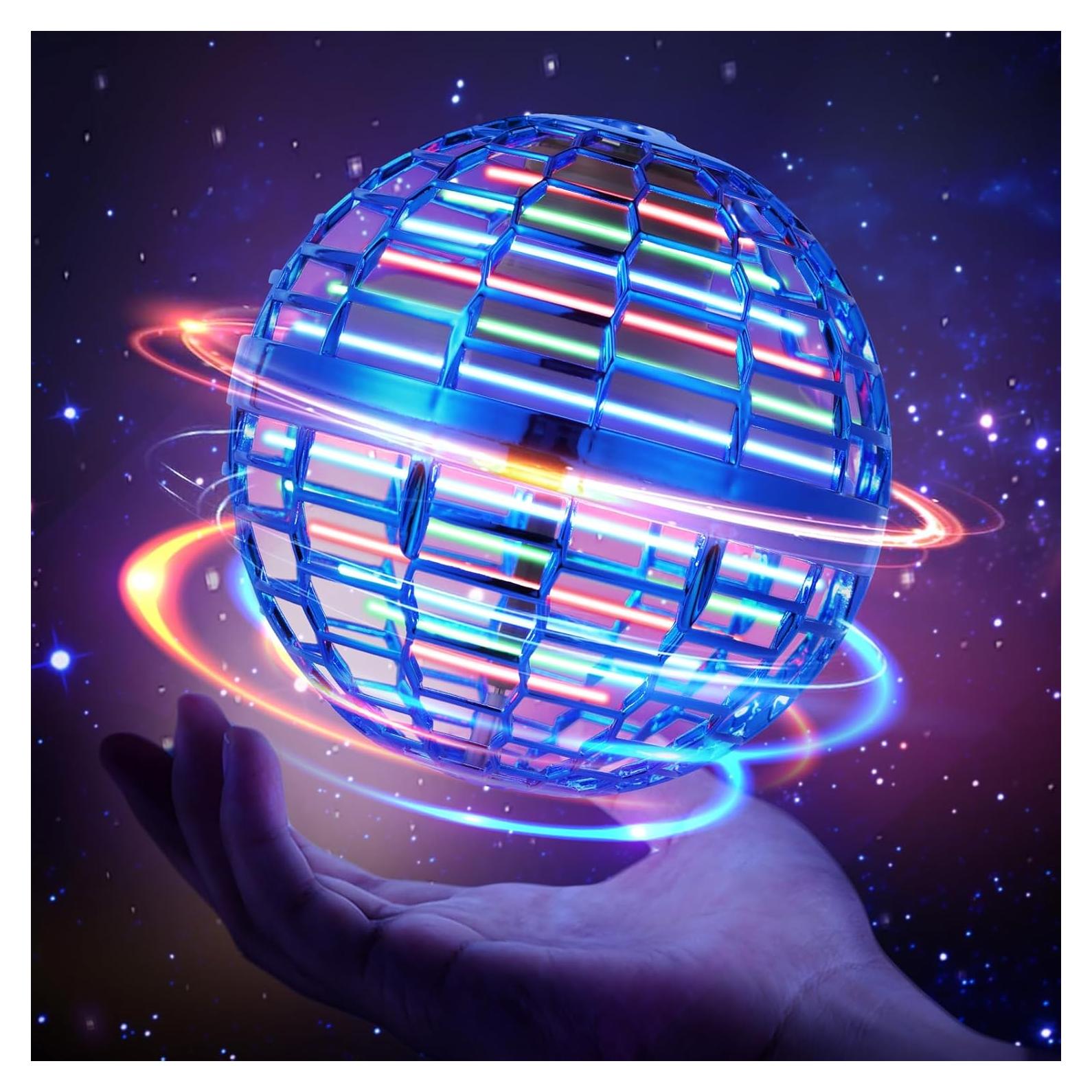 Bola Flotante Orbital Dron Kidsjoy Azul - Juguete Volador 6-12 Años