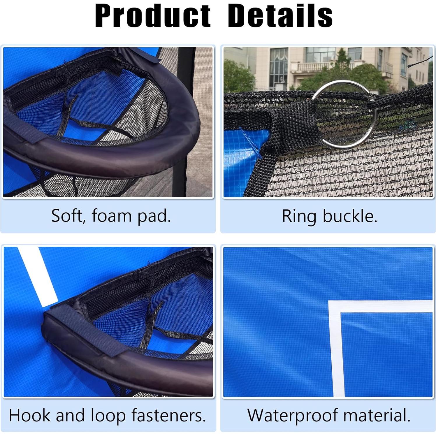 Aro de Baloncesto para Trampolín XATAMIO con Bomba y 4 Pelotas