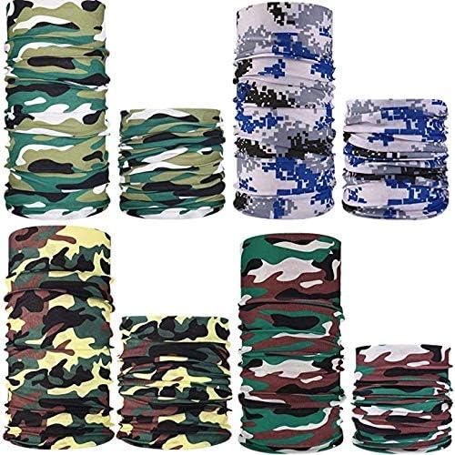 Mascarilla Gaiter de Cuello NEXTOUR UPF 50+ 12 Piezas Camuflaje