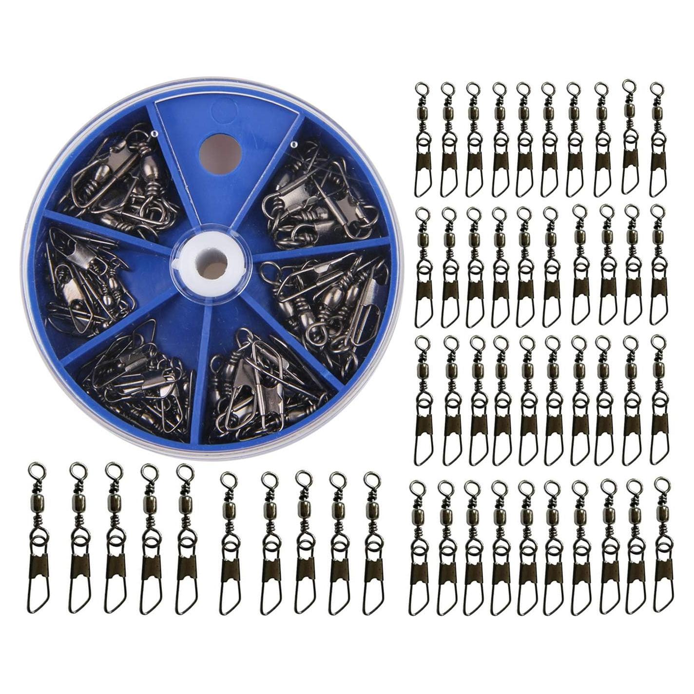 Kit de Ganchos Giratorios AGOOL 50pcs Alta Resistencia