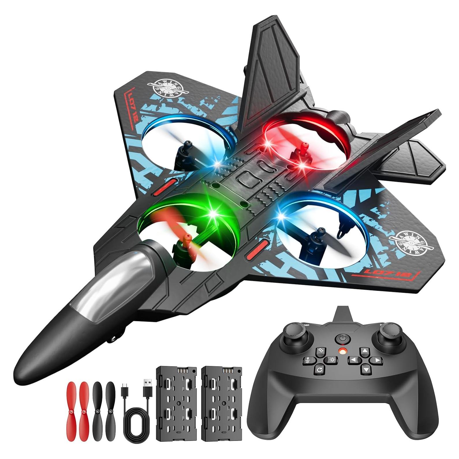 Avión RC DOSUMIK de Espuma para Niños 8-12 Años