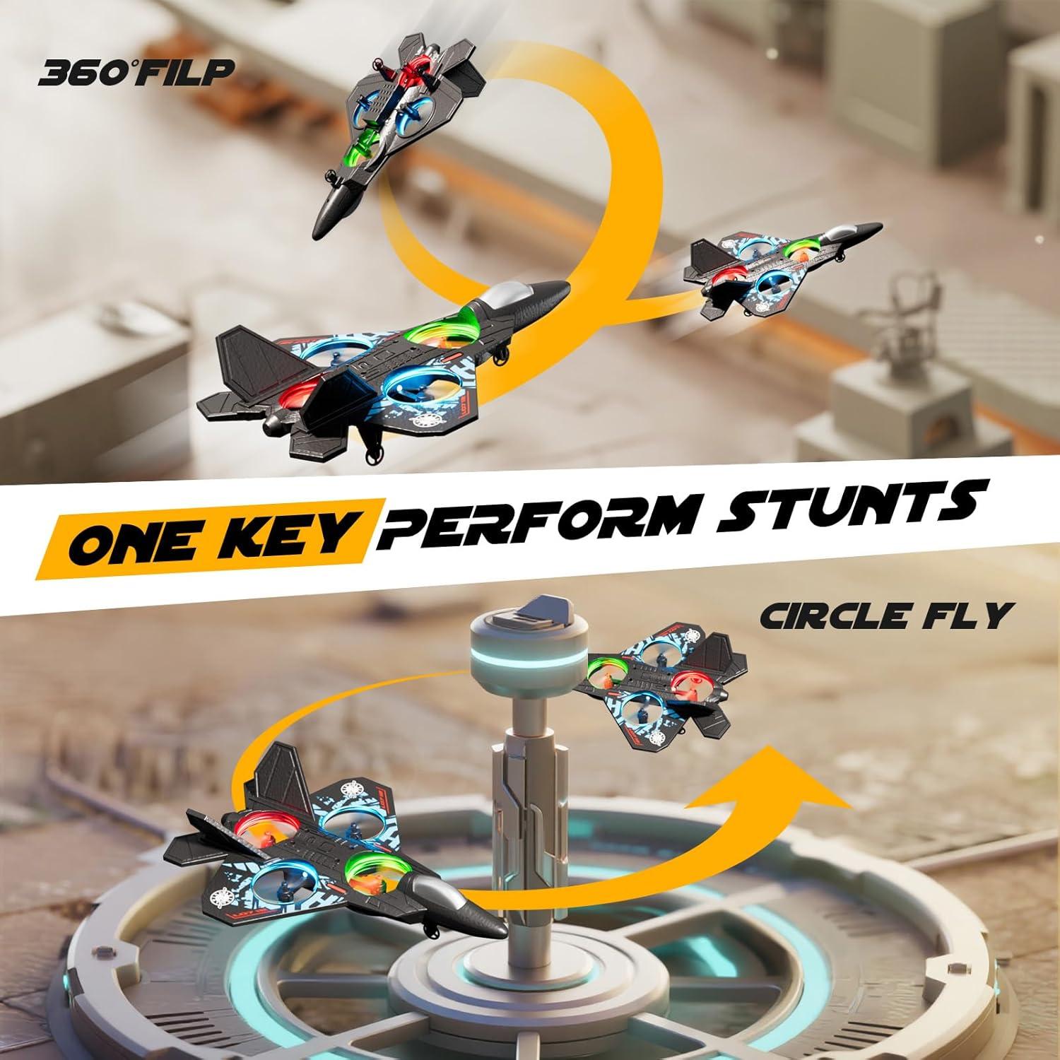 Avión RC DOSUMIK de Espuma para Niños 8-12 Años