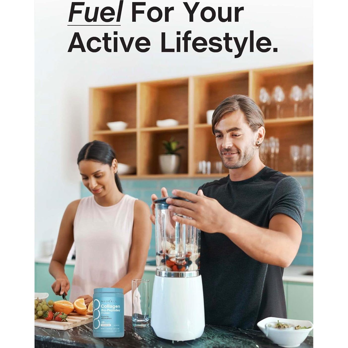 NeoCell Colágeno Bio-Péptidos en Polvo 283.5g - Super Piel y Cabello