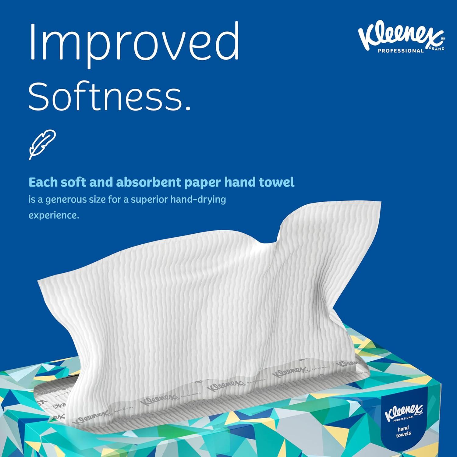 KLEENEX Toallas de Mano Pop-Up 120 Unidades Papel 22.86x26.67 cm