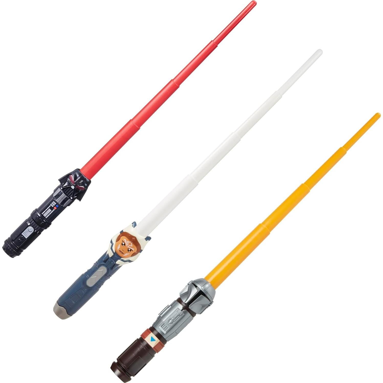 Paquete 3 Sables de Luz Star Wars Hasbro Mandalorian Ahsoka