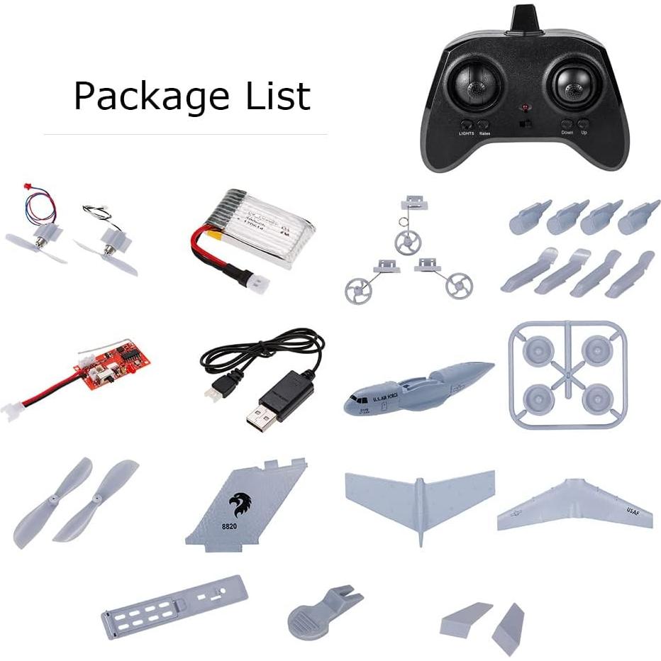 Avión RC GoolRC C-17 2.4GHz 2CH 373mm EPP