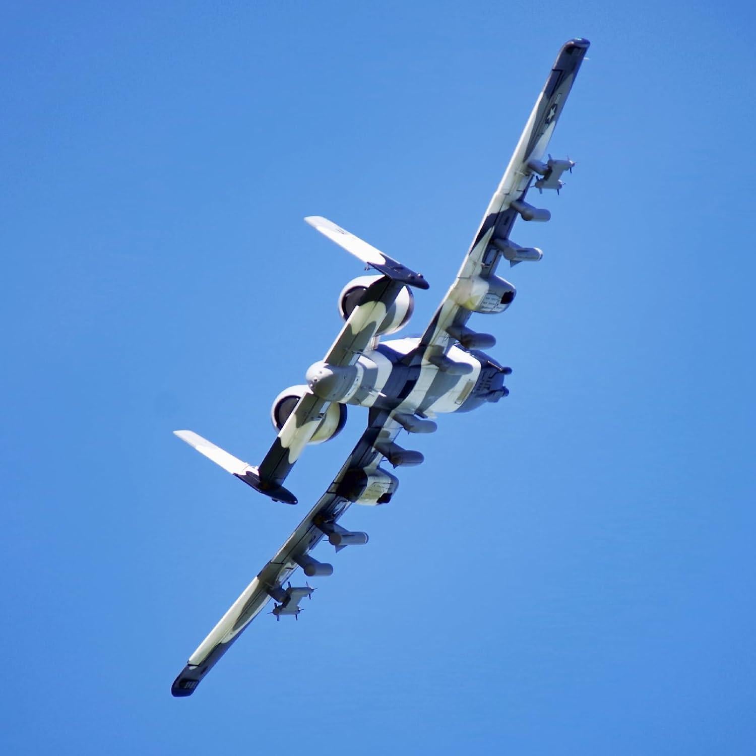 Avión RC FMS A-10 Thunderbolt II V2 70mm Ducto PNP