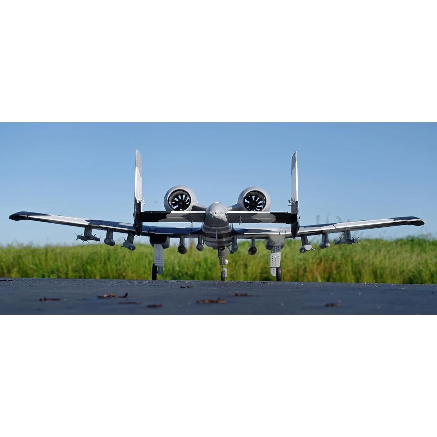 Avión RC FMS A-10 Thunderbolt II V2 70mm Ducto PNP