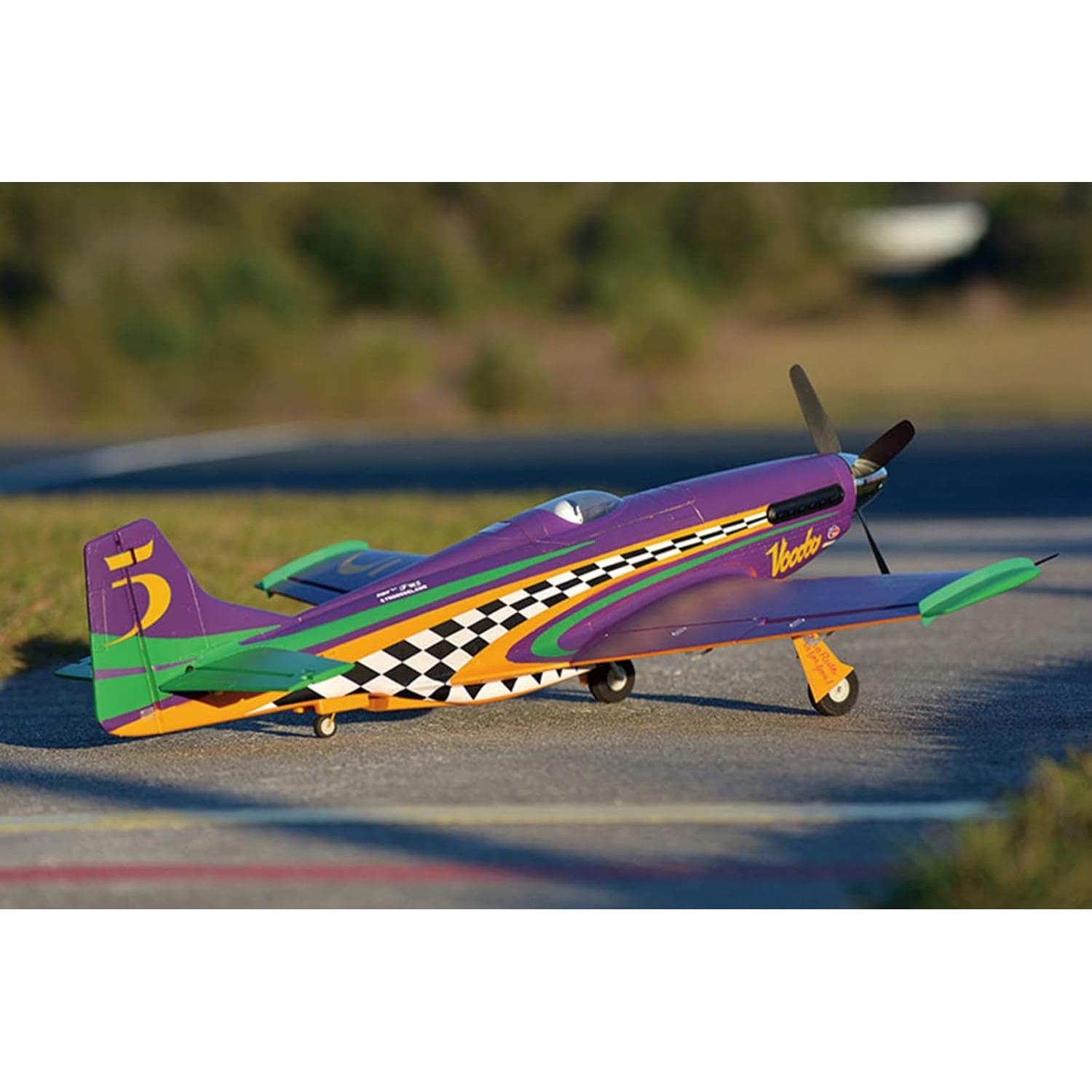 Avión RC FMS P-51 VD Mustang 1100mm PNP Sin Radio